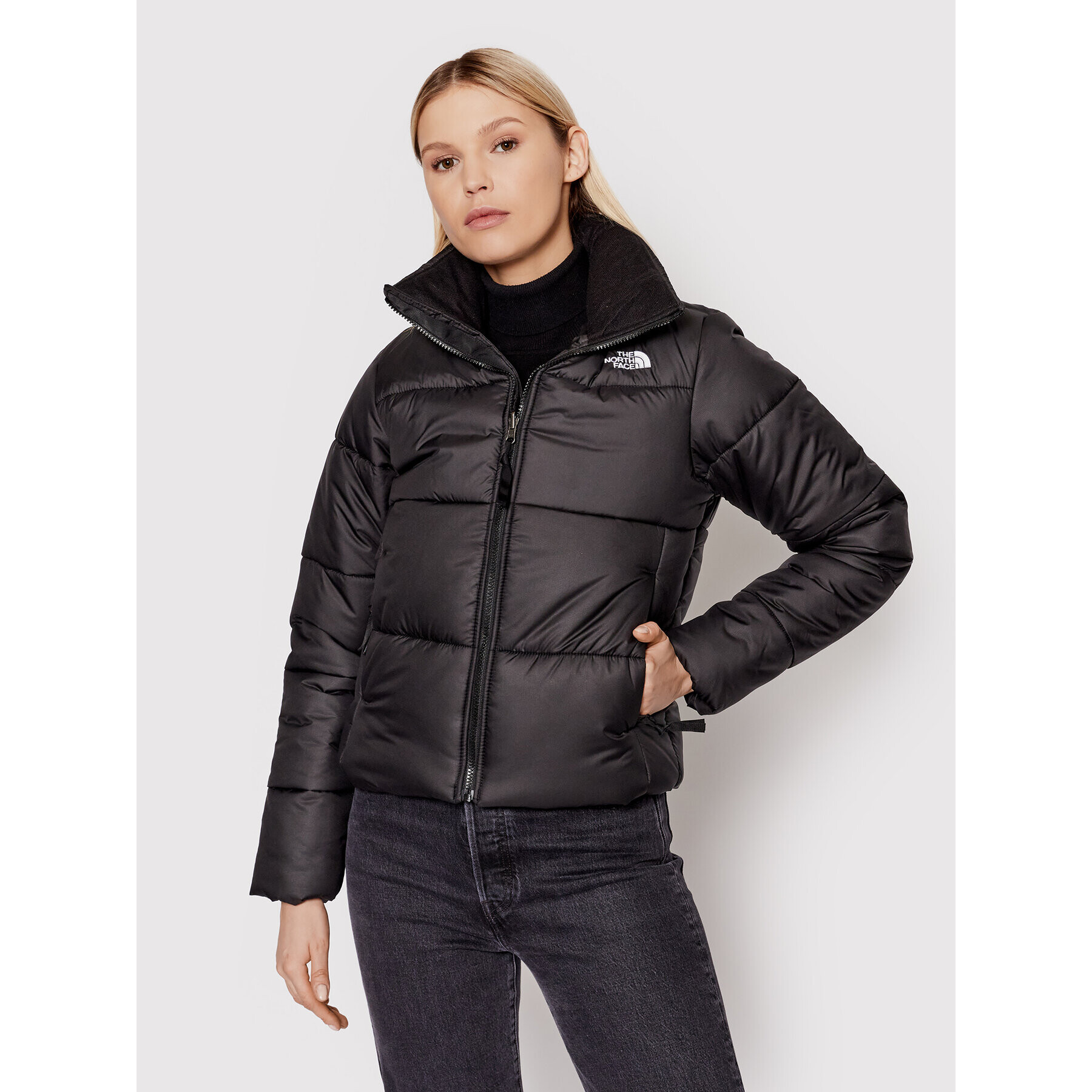 The North Face Geacă din puf Saikuru NF0A4WAPJK31 Negru Regular Fit - Pled.ro