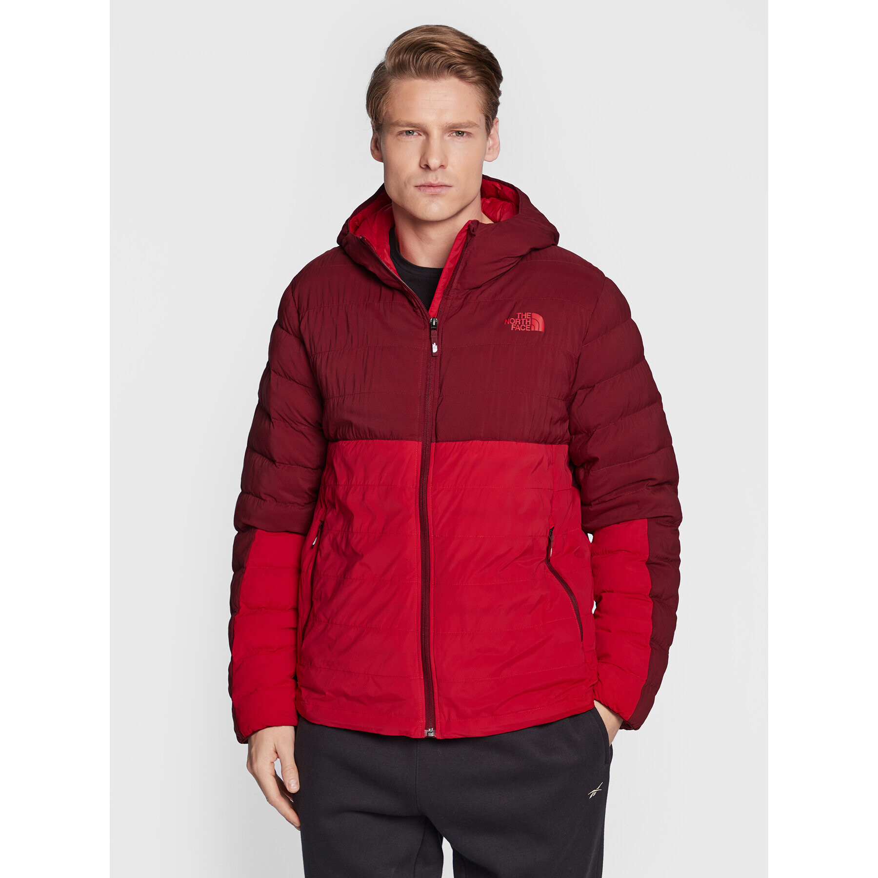 The North Face Geacă din puf Thermoball NF0A7UL7 Roșu Regular Fit - Pled.ro