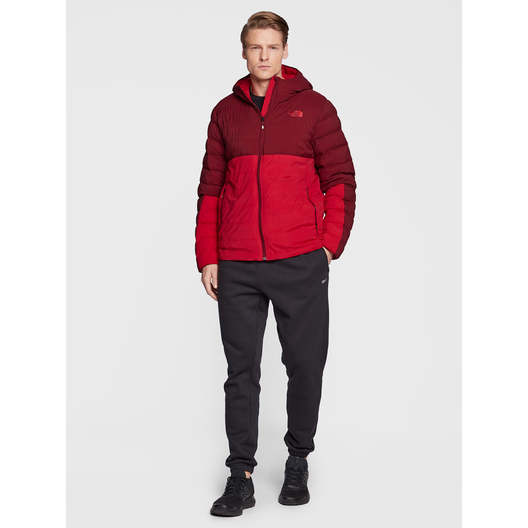 The North Face Geacă din puf Thermoball NF0A7UL7 Roșu Regular Fit - Pled.ro