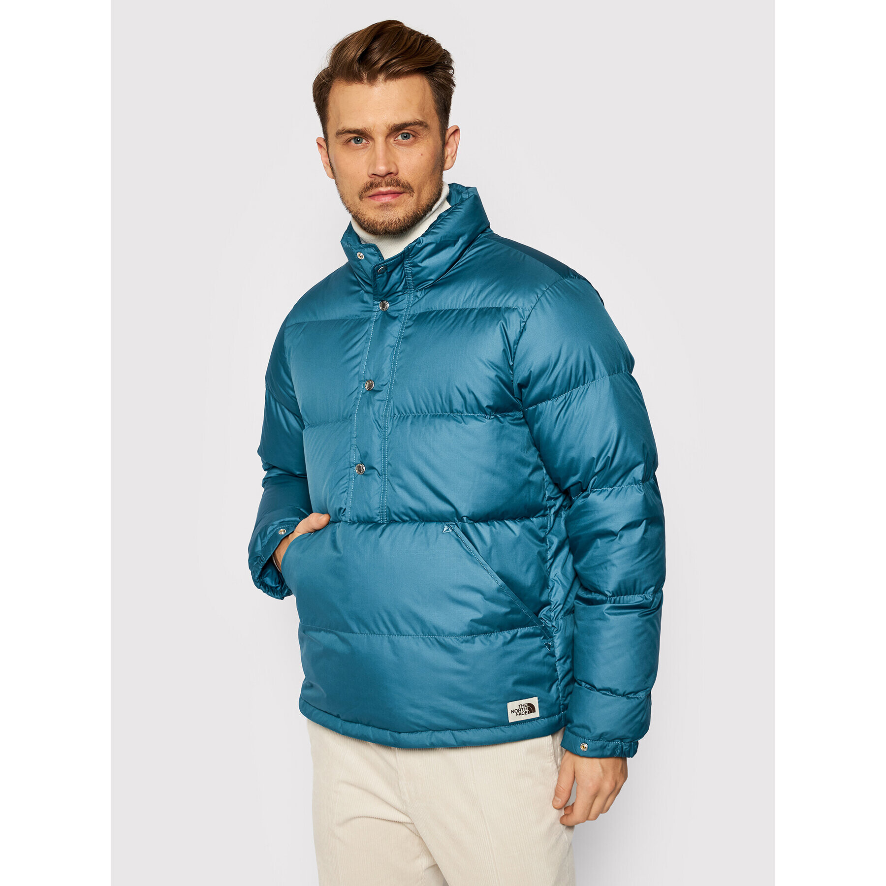 The North Face Geacă fără fermoar Sierra Anorak NF0A4QZL Albastru Regular Fit - Pled.ro