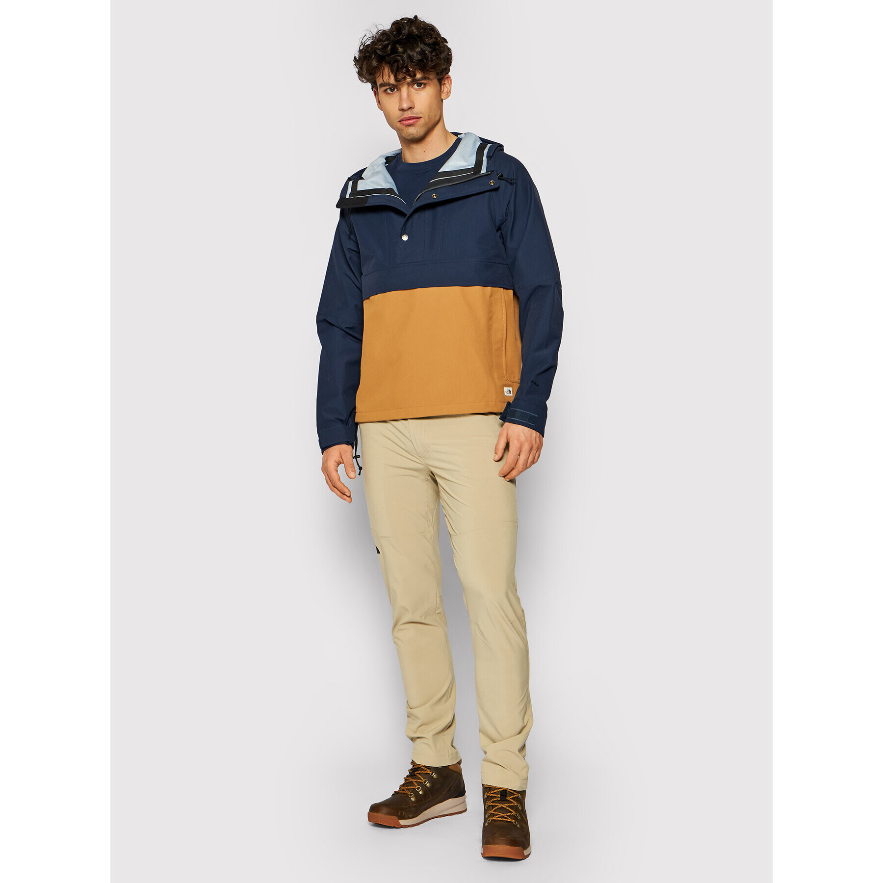 The North Face Geacă fără fermoar Windjammer NF0A493G Bleumarin Regular Fit - Pled.ro