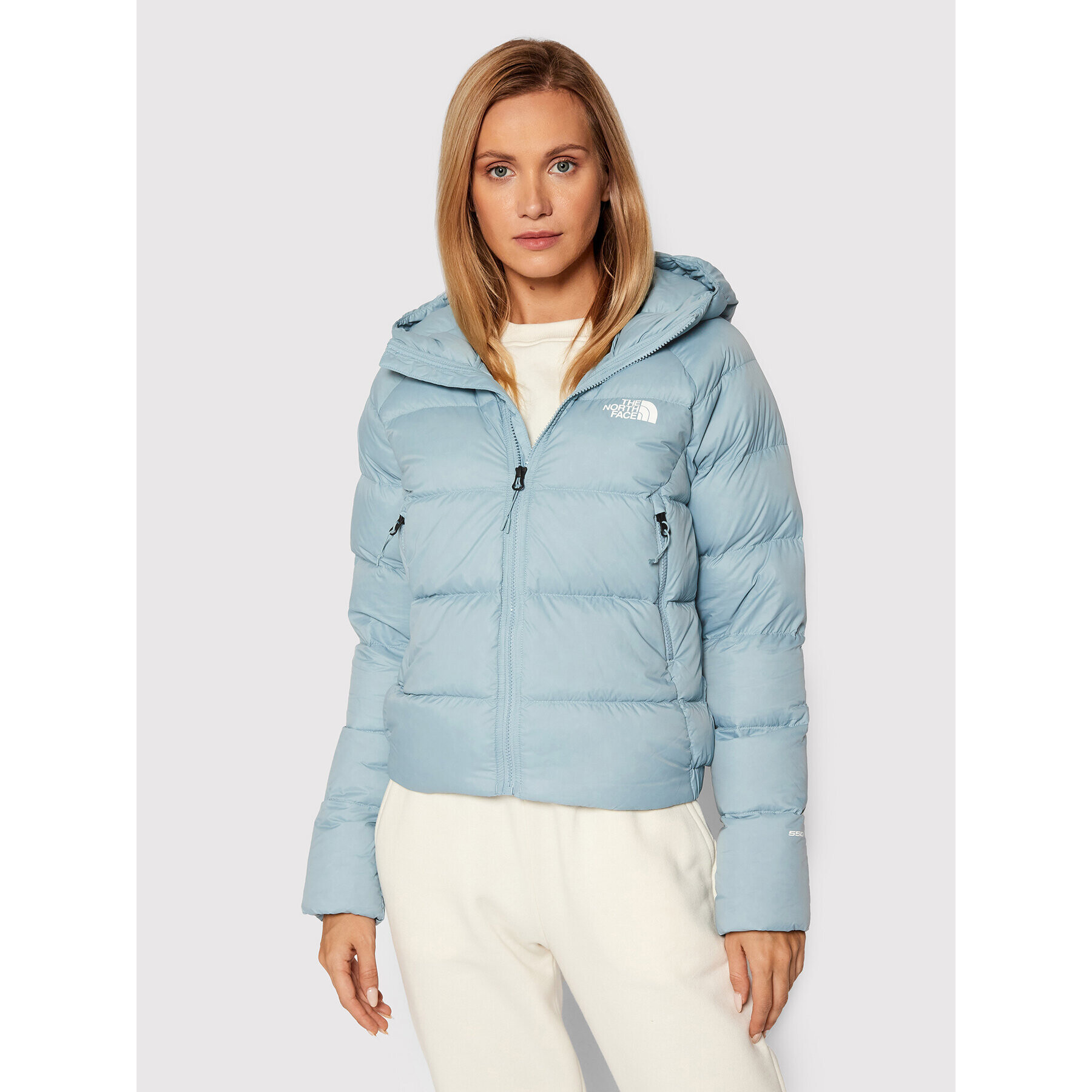 The North Face Geacă din puf Hyalitedwn NF0A3Y4R Albastru Regular Fit - Pled.ro