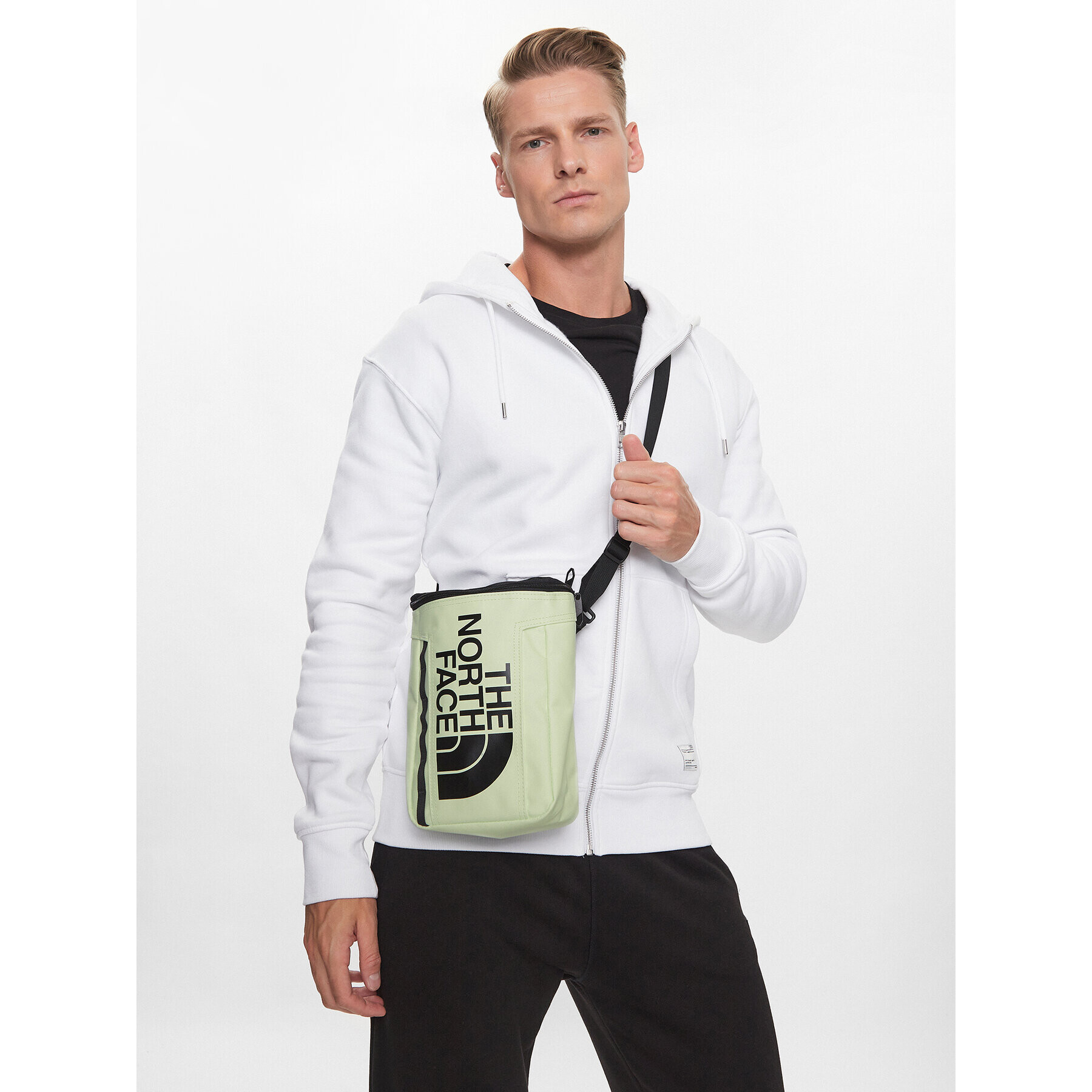 The North Face Geantă crossover Y Base Camp Pouch NF0A52T9RK2 Verde - Pled.ro