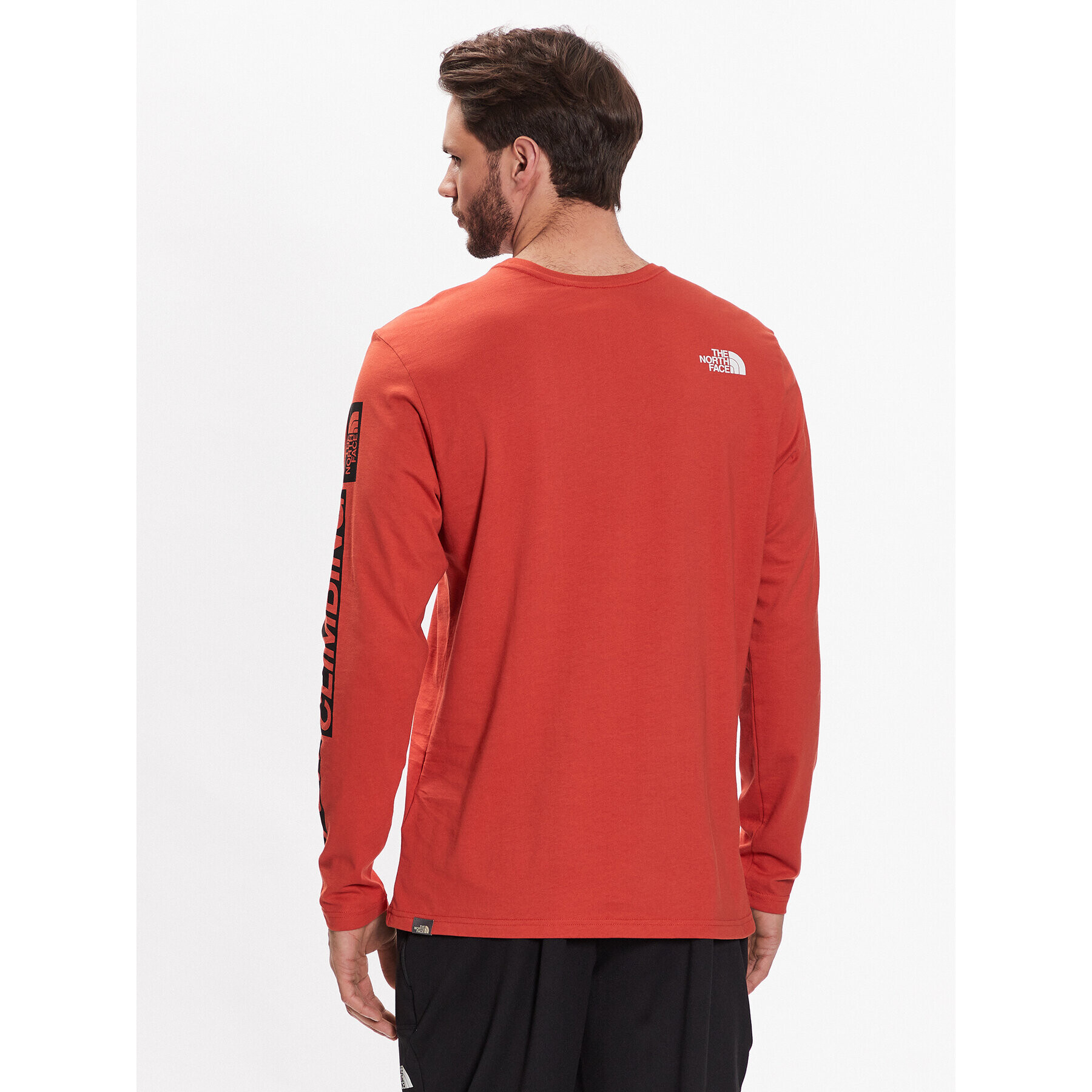 The North Face Longsleeve Outdoor NF0A827K Portocaliu Regular Fit - Pled.ro