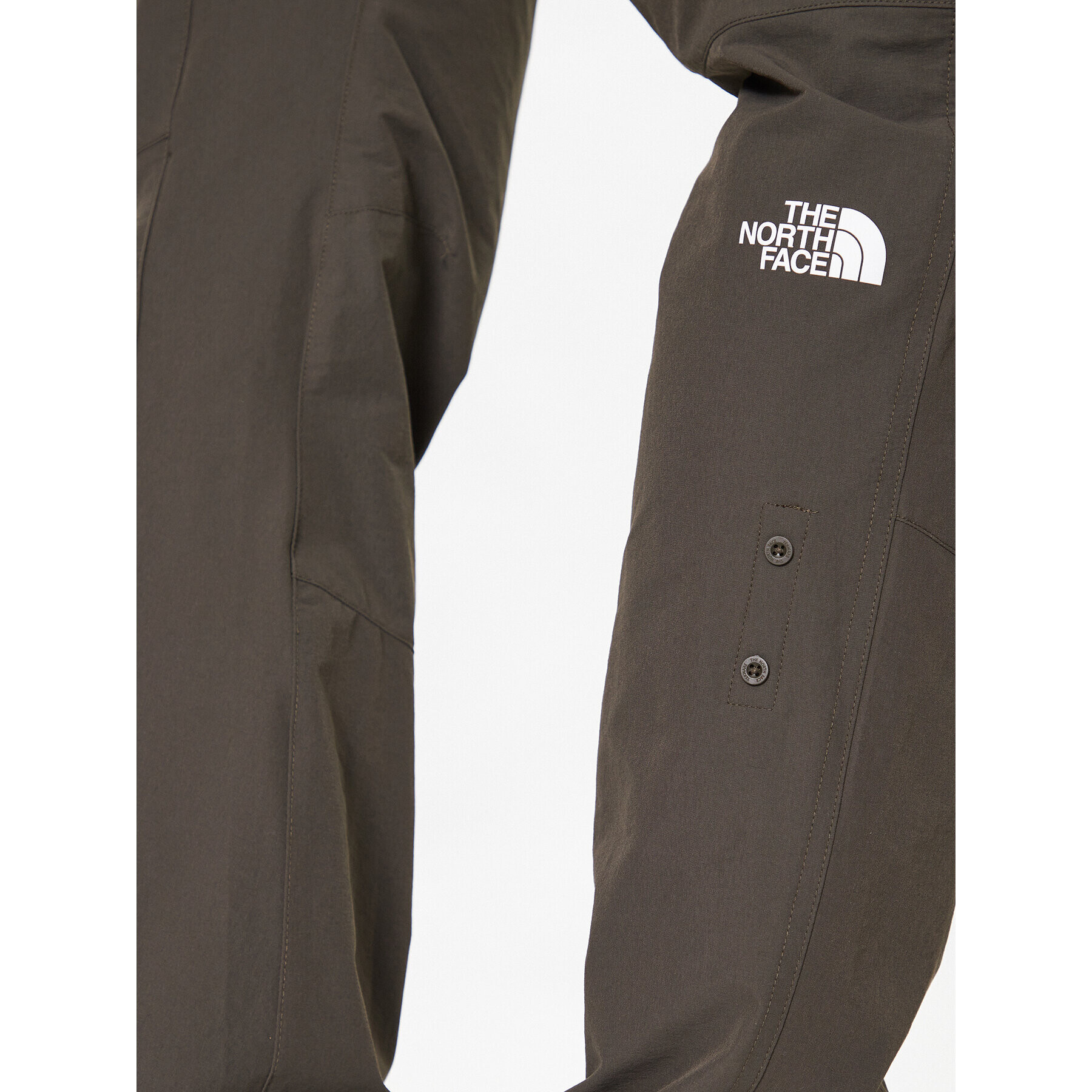 The North Face Pantaloni din material Explo NF0A7Z96 Verde Regular Fit - Pled.ro