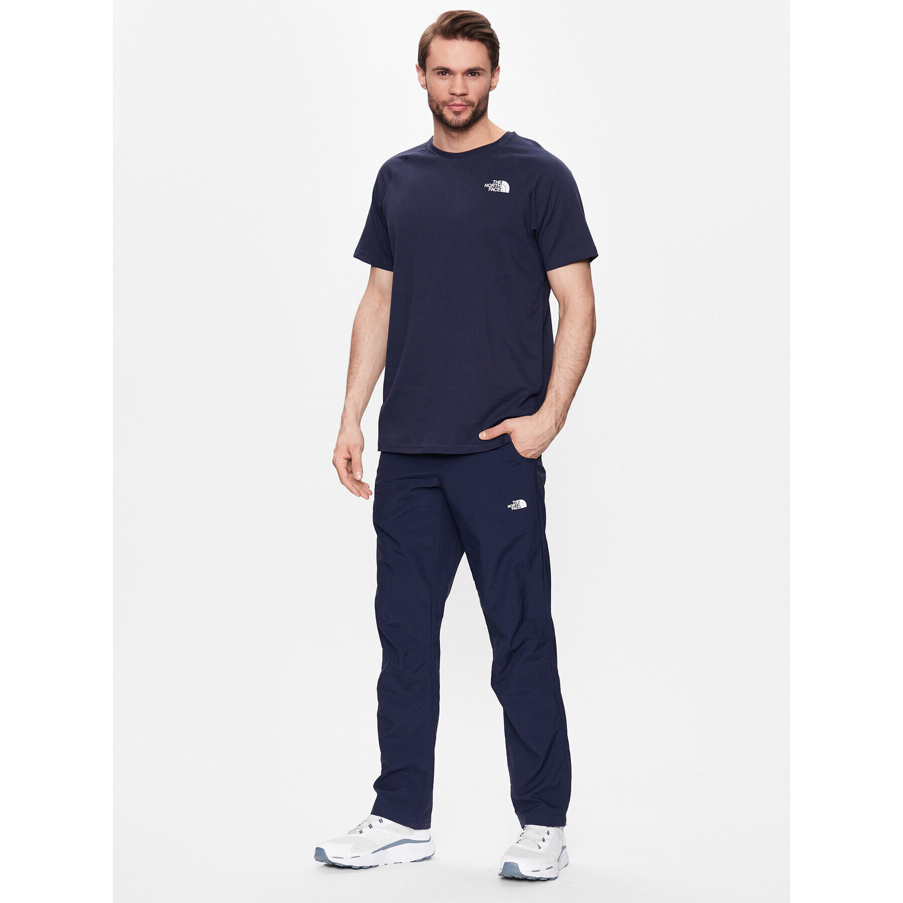 The North Face Pantaloni outdoor Tanken NF0A3RZY Bleumarin Regular Fit - Pled.ro