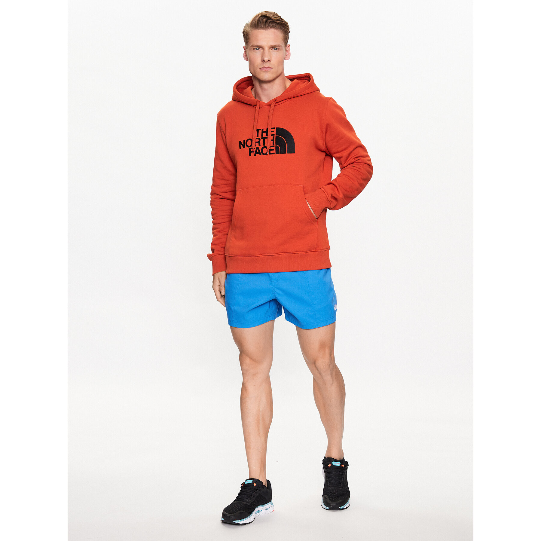 The North Face Pantaloni scurți sport Class V NF0A5A5X Albastru Regular Fit - Pled.ro