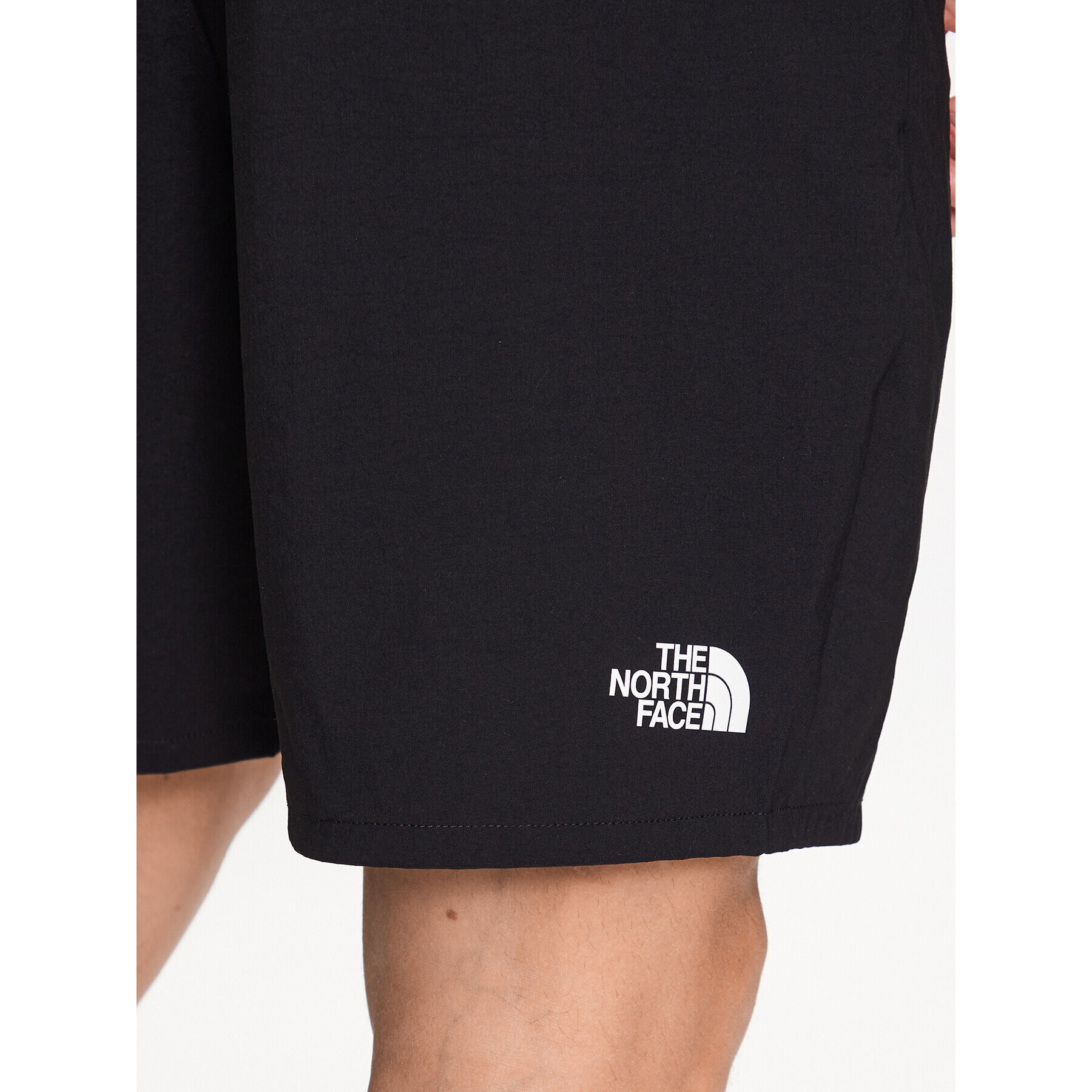 The North Face Pantaloni scurți sport Travel NF0A8277 Negru Regular Fit - Pled.ro