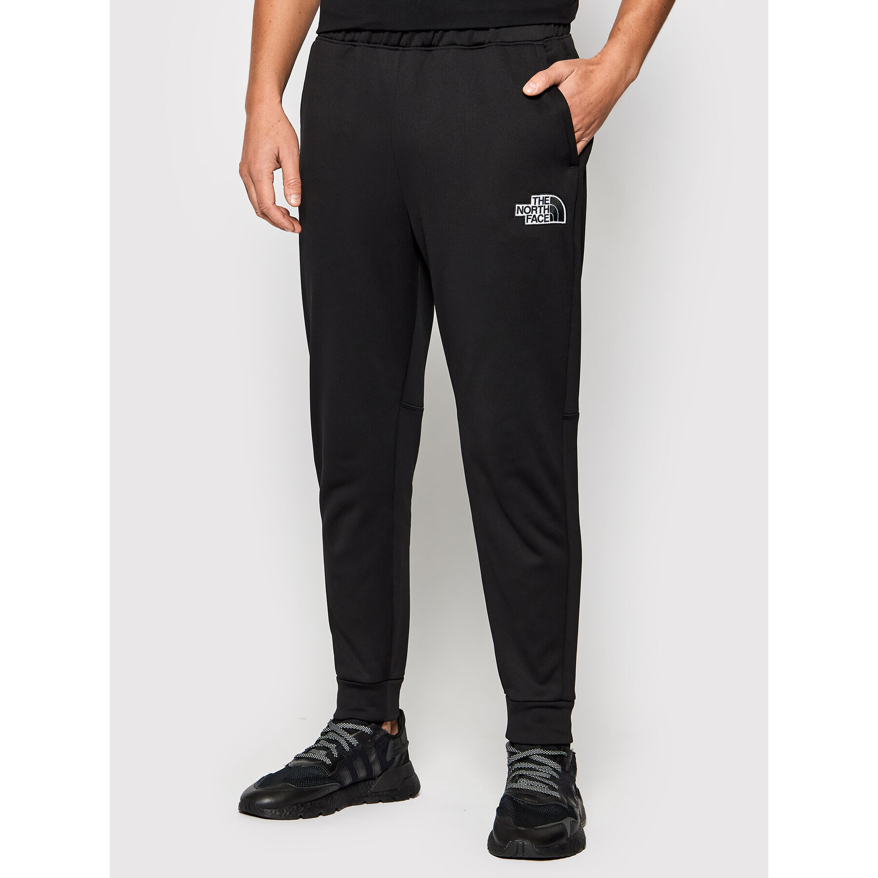 The North Face Pantaloni trening Exploration NF0A5G9PJK31 Negru Regular Fit - Pled.ro