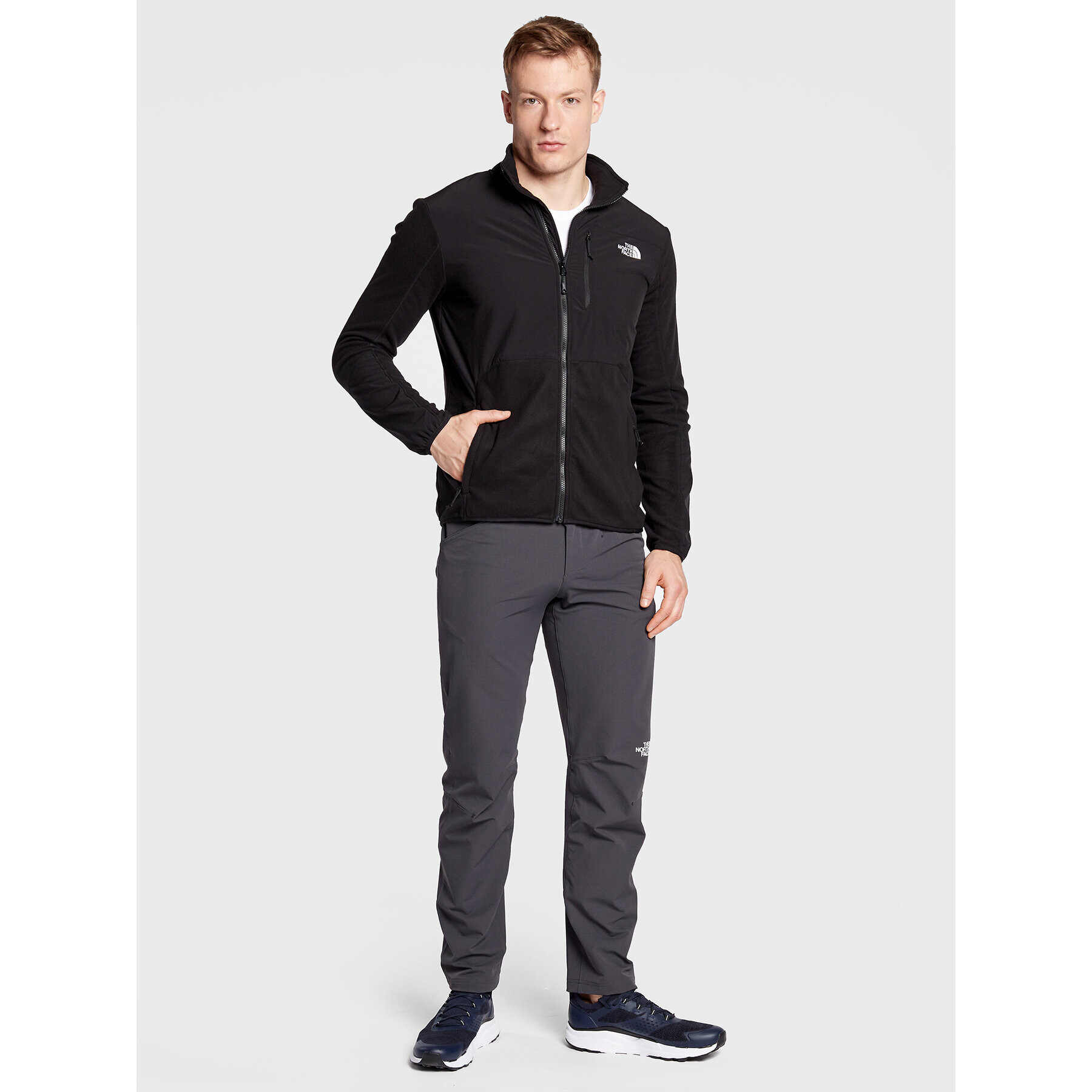 The North Face Polar Glacier NF0A5IHS Negru Regular Fit - Pled.ro