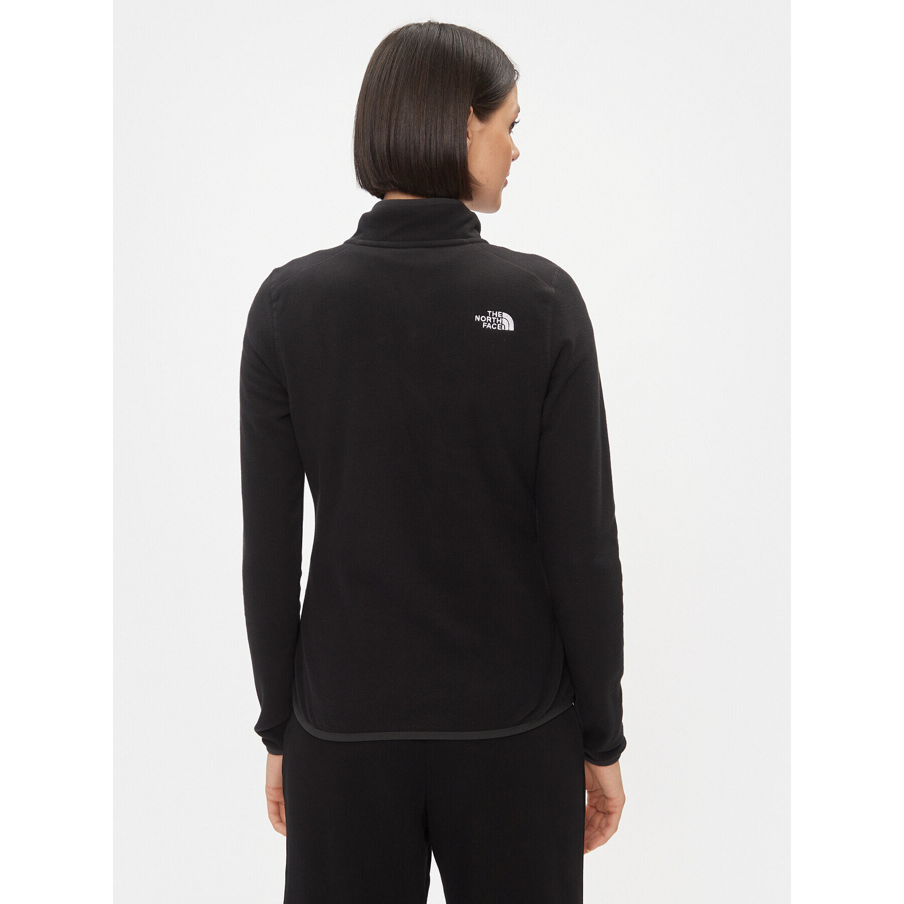 The North Face Polar W 100 Glacier 1/4 Zip - EuNF0A855MJK31 Negru Regular Fit - Pled.ro