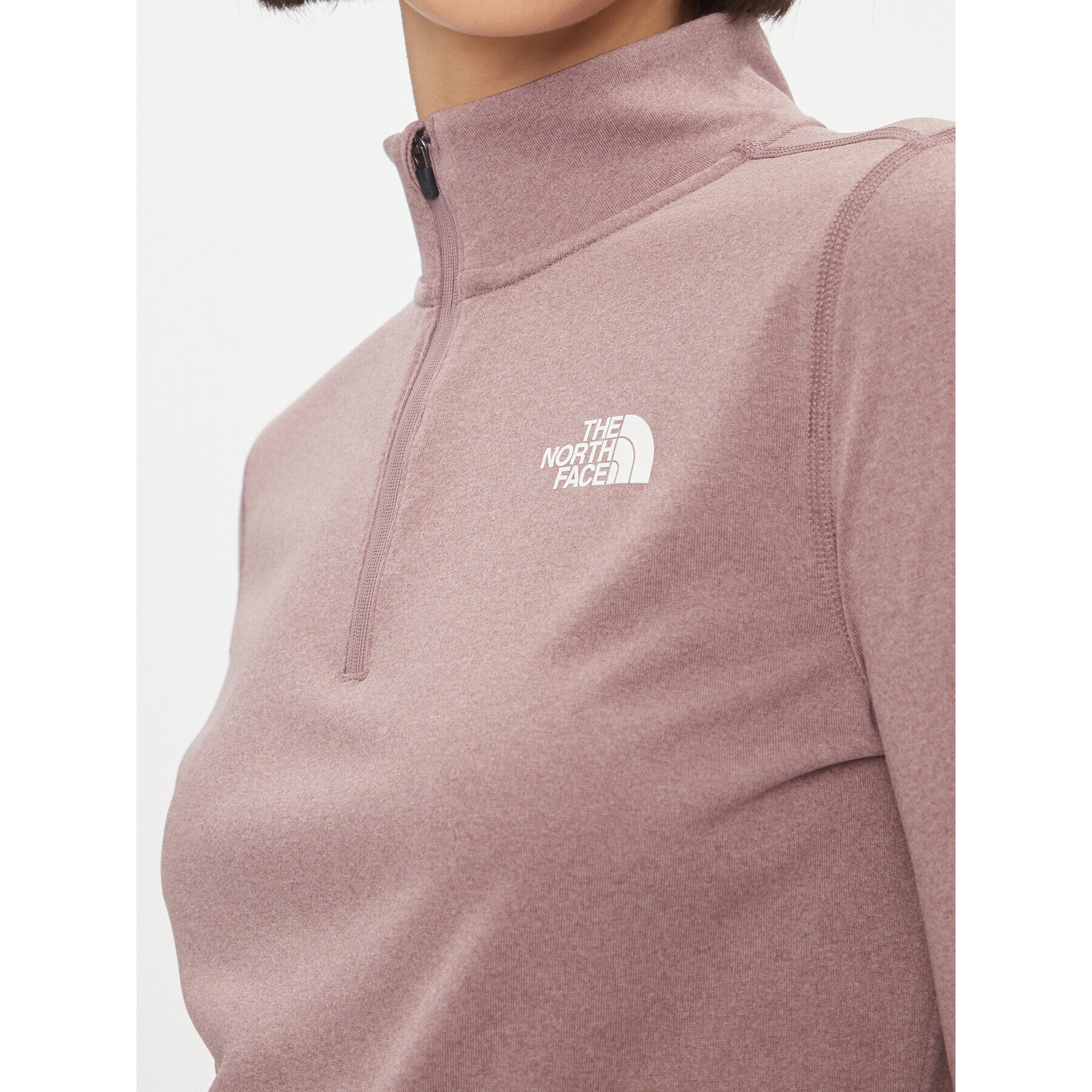 The North Face Polar W Flex 1/4 Zip - EuNF0A7ZB6JI91 Roz Regular Fit - Pled.ro