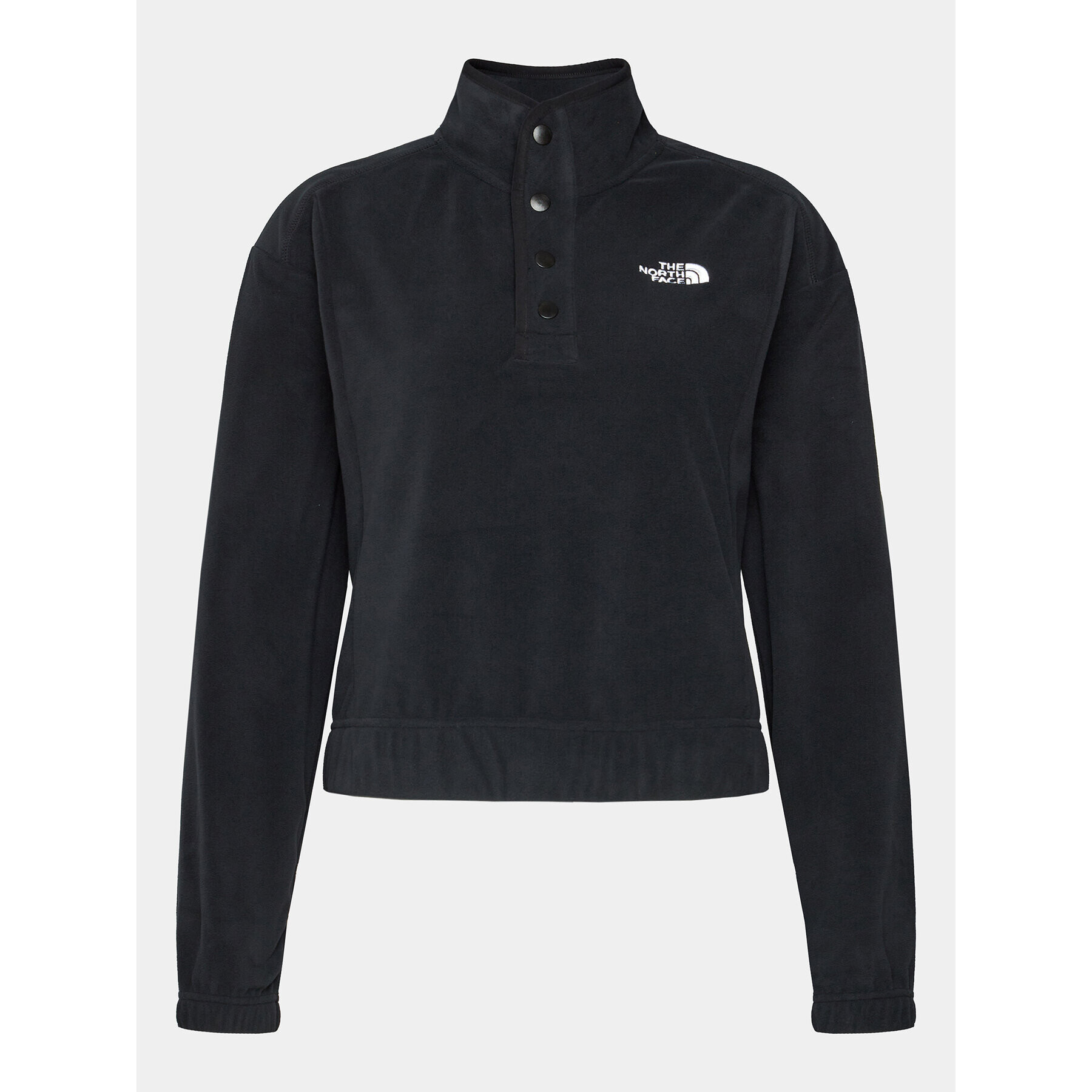 The North Face Polar W Homesafe Snap Neck Fleece PulloverNF0A8565KX71 Negru Regular Fit - Pled.ro