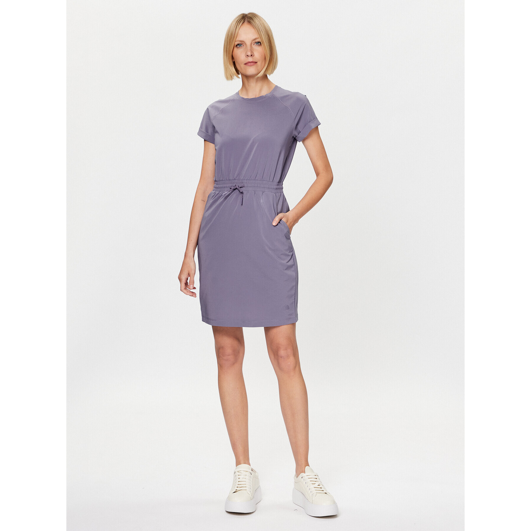 The North Face Rochie de zi Never Stop Wearing NF0A534V Gri Regular Fit - Pled.ro