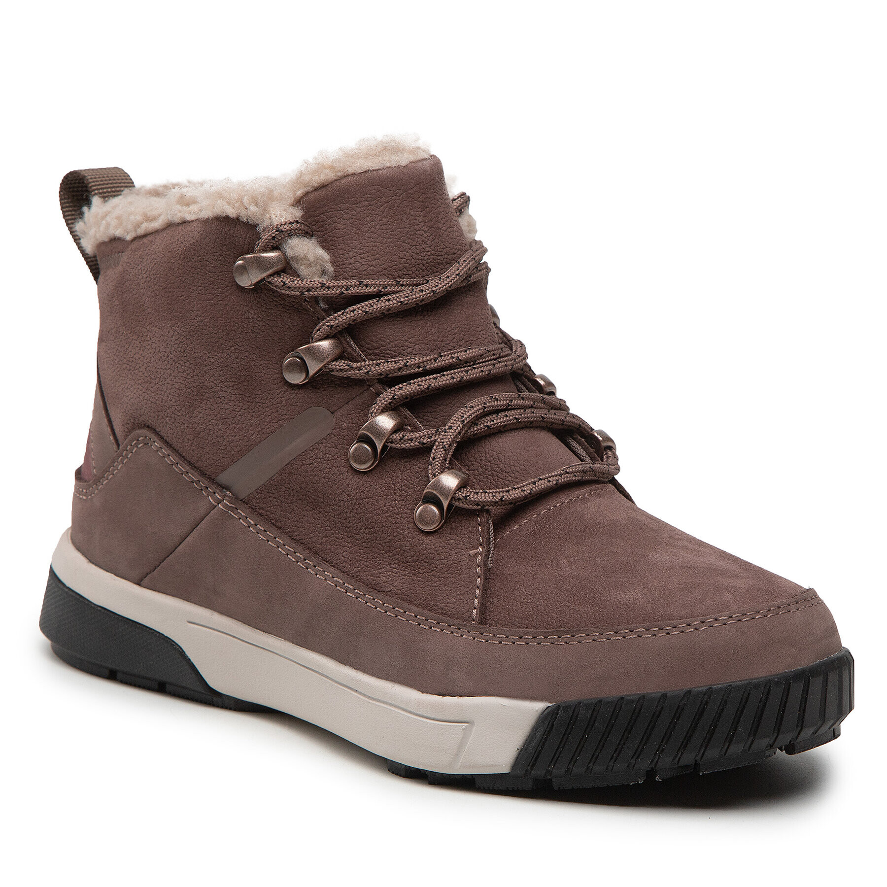 The North Face Trappers Sierra Mid Lace Wp NF0A4T3X7T71 Maro - Pled.ro