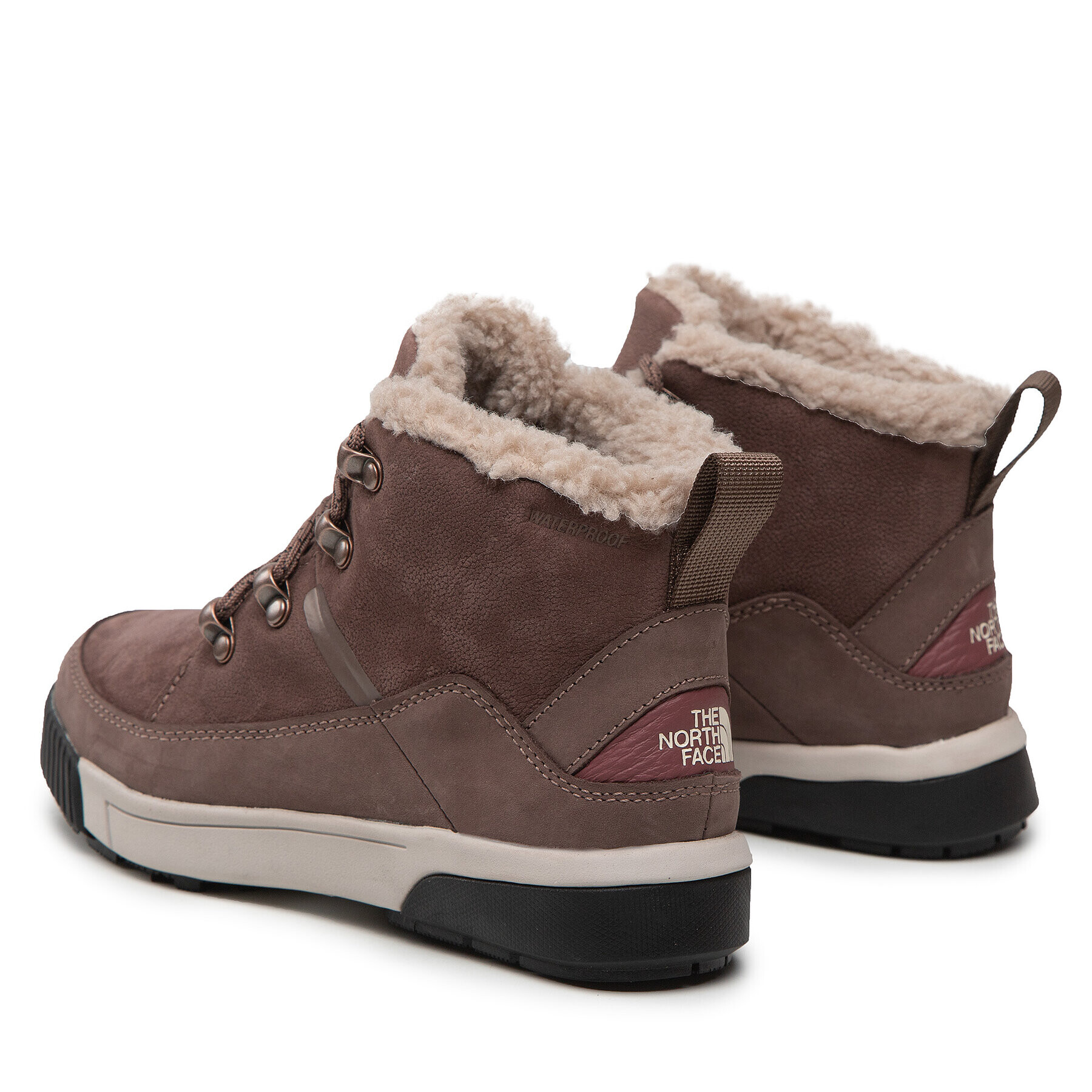 The North Face Trappers Sierra Mid Lace Wp NF0A4T3X7T71 Maro - Pled.ro