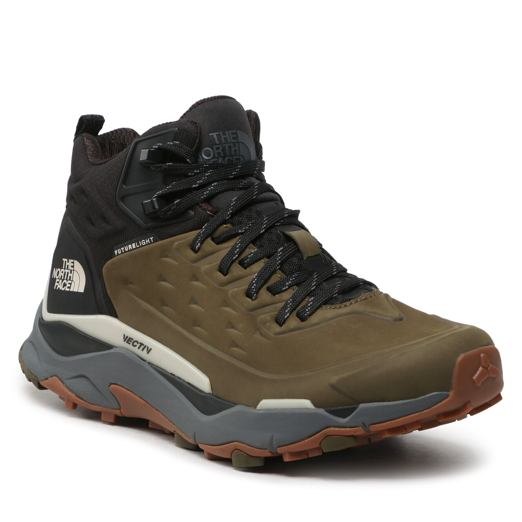 The North Face Trekkings Vectiv Exploris Mid Futurelight Lthr NF0A5G39WMB1 Kaki - Pled.ro