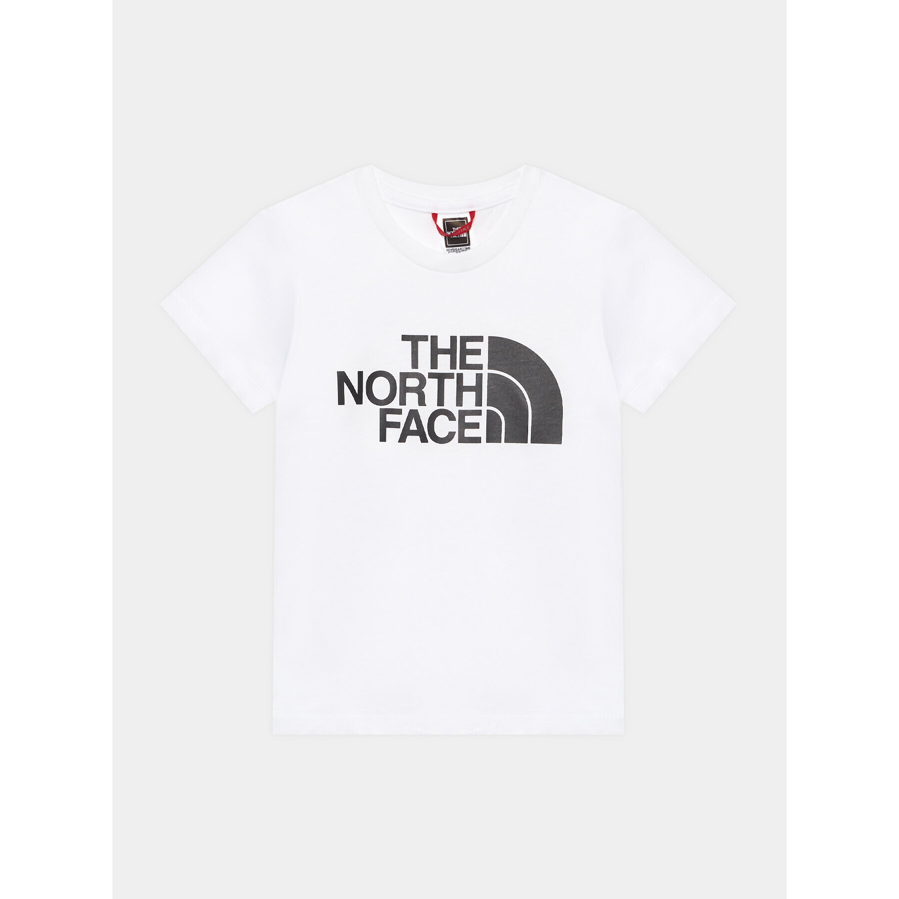 The North Face Tricou B S/S Easy TeeNF0A82GHLA91 Alb Regular Fit - Pled.ro