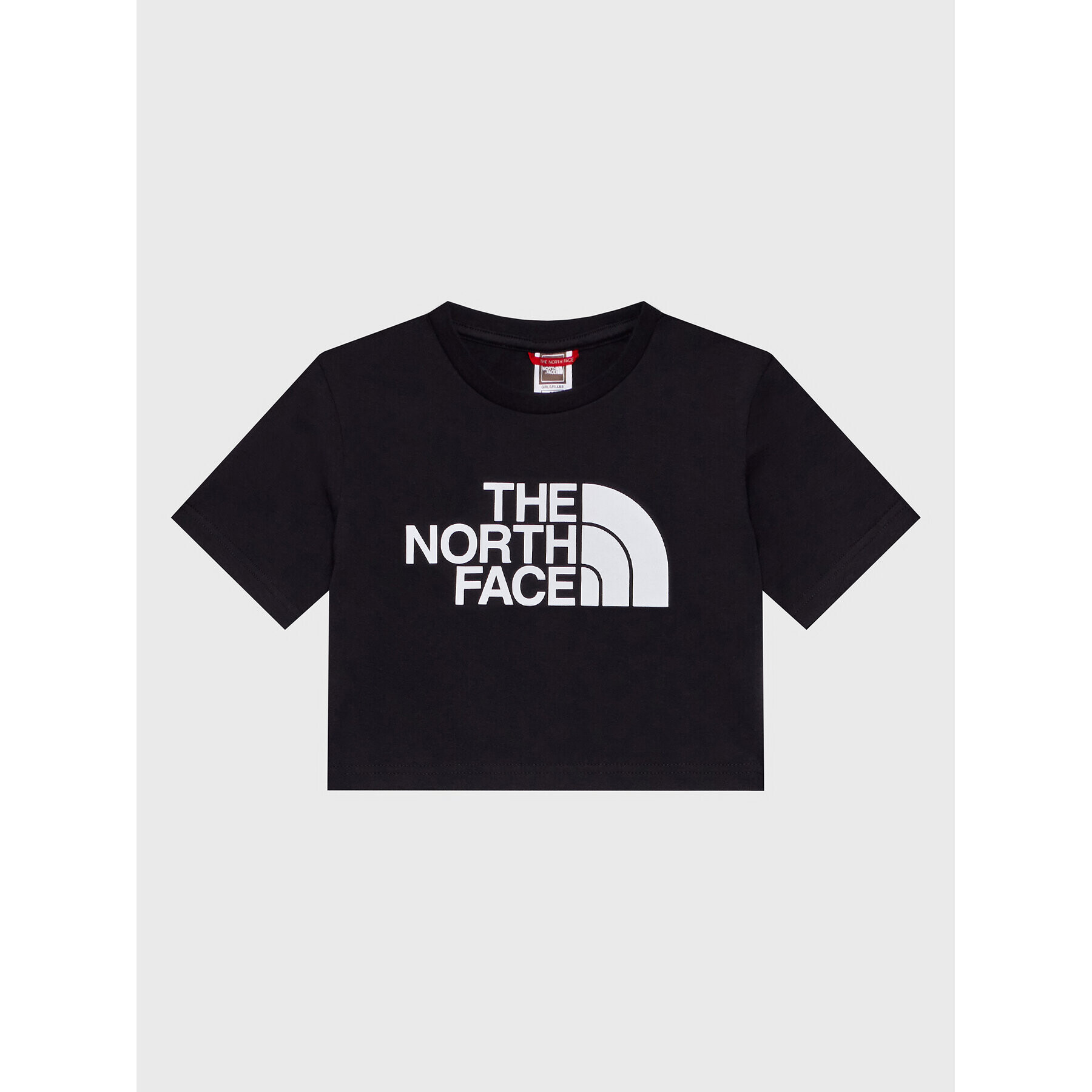 The North Face Tricou Crop Easy NF0A83EU Negru Regular Fit - Pled.ro