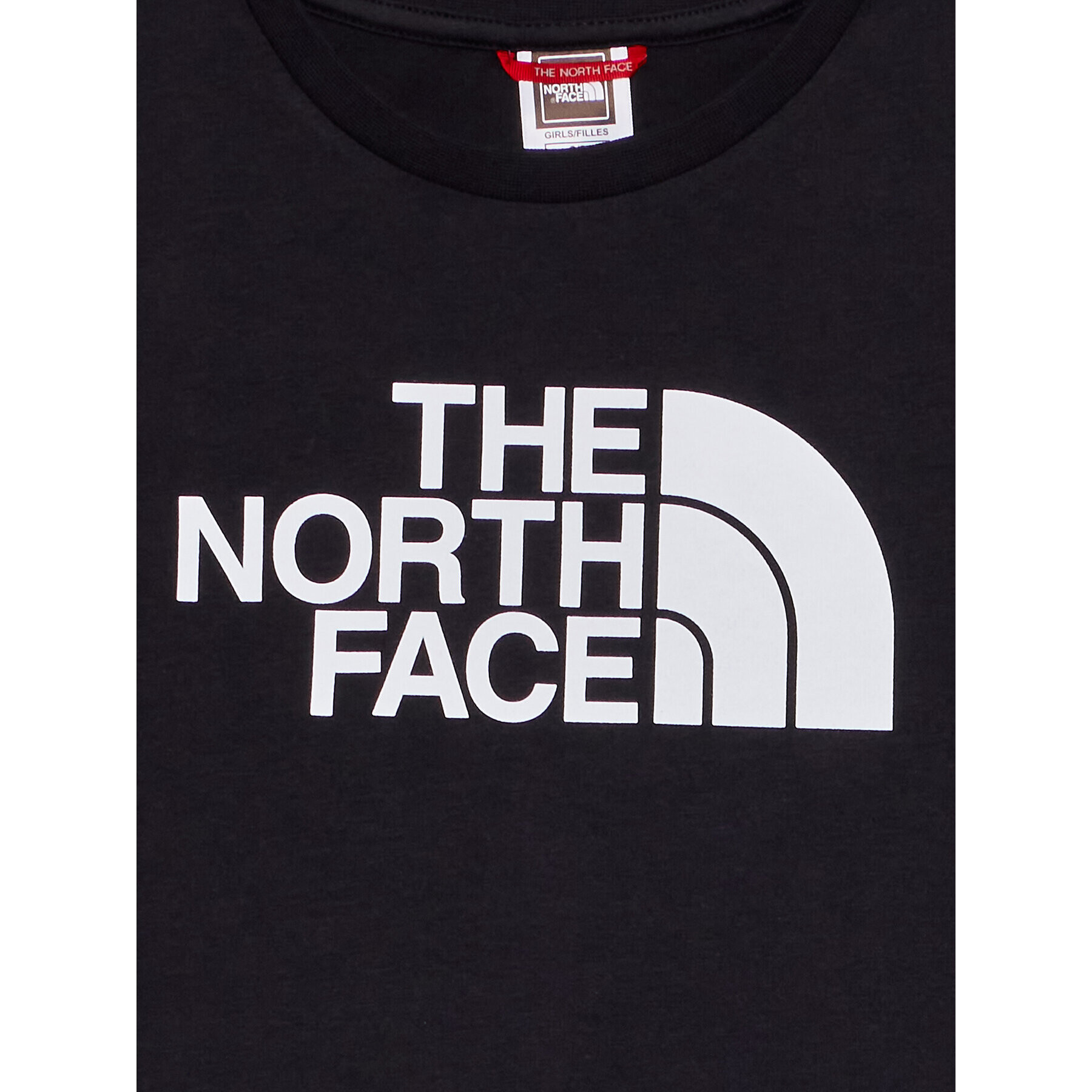 The North Face Tricou Crop Easy NF0A83EU Negru Regular Fit - Pled.ro