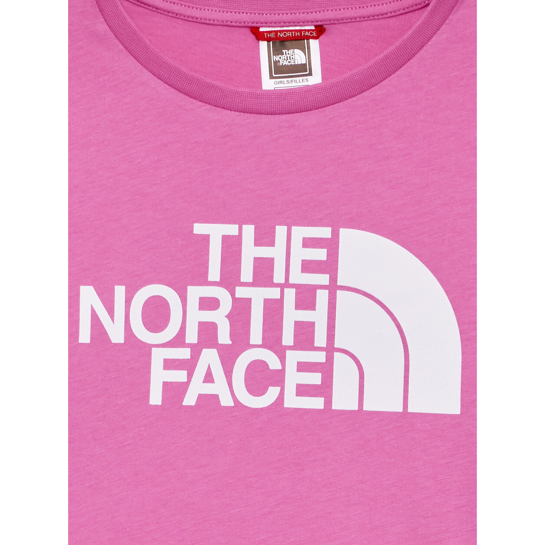 The North Face Tricou Crop Easy NF0A83EU Roz Regular Fit - Pled.ro