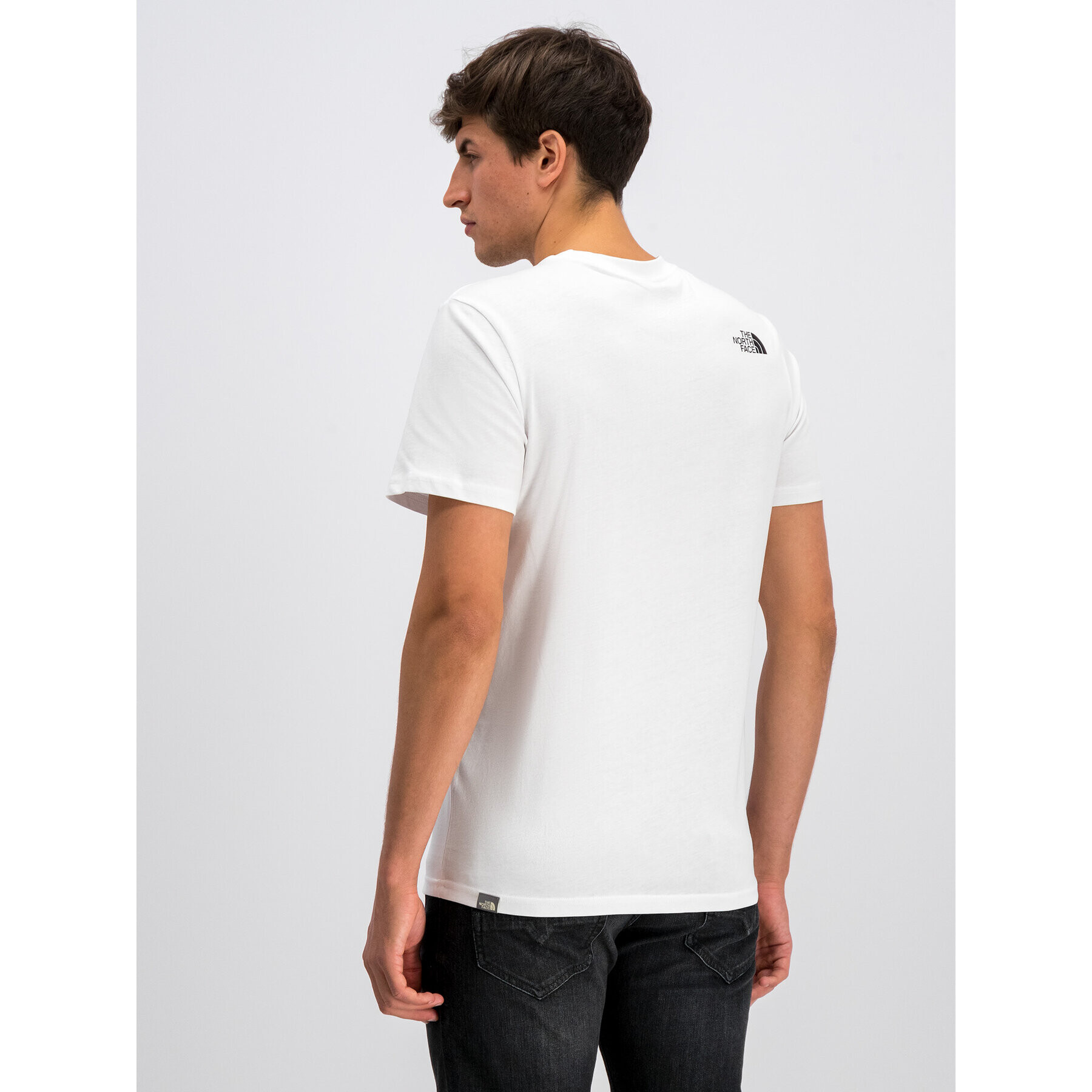 The North Face Tricou Easy NF0A2TX3 Alb Regular Fit - Pled.ro