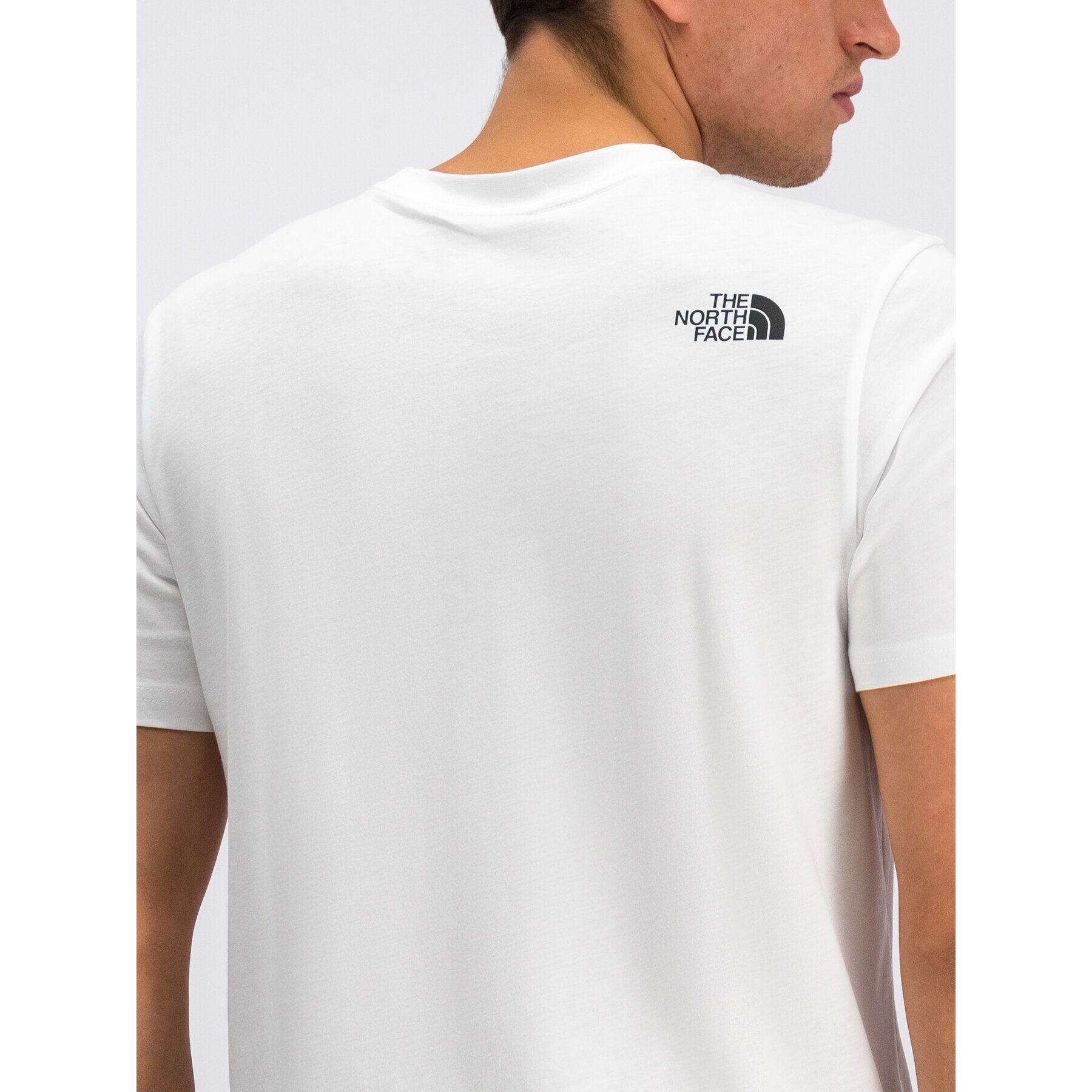 The North Face Tricou Easy NF0A2TX3 Alb Regular Fit - Pled.ro