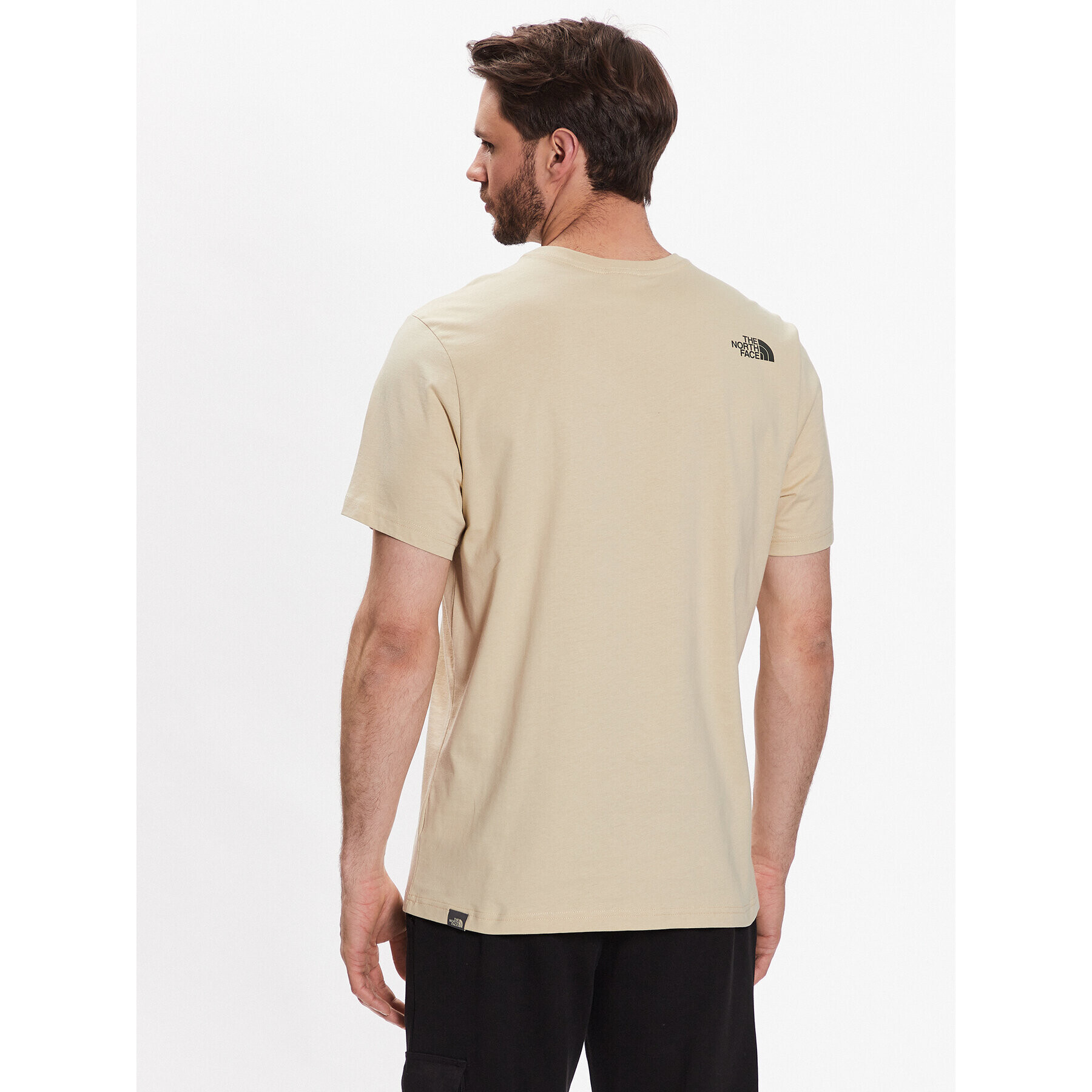 The North Face Tricou Easy NF0A2TX3 Bej Regular Fit - Pled.ro