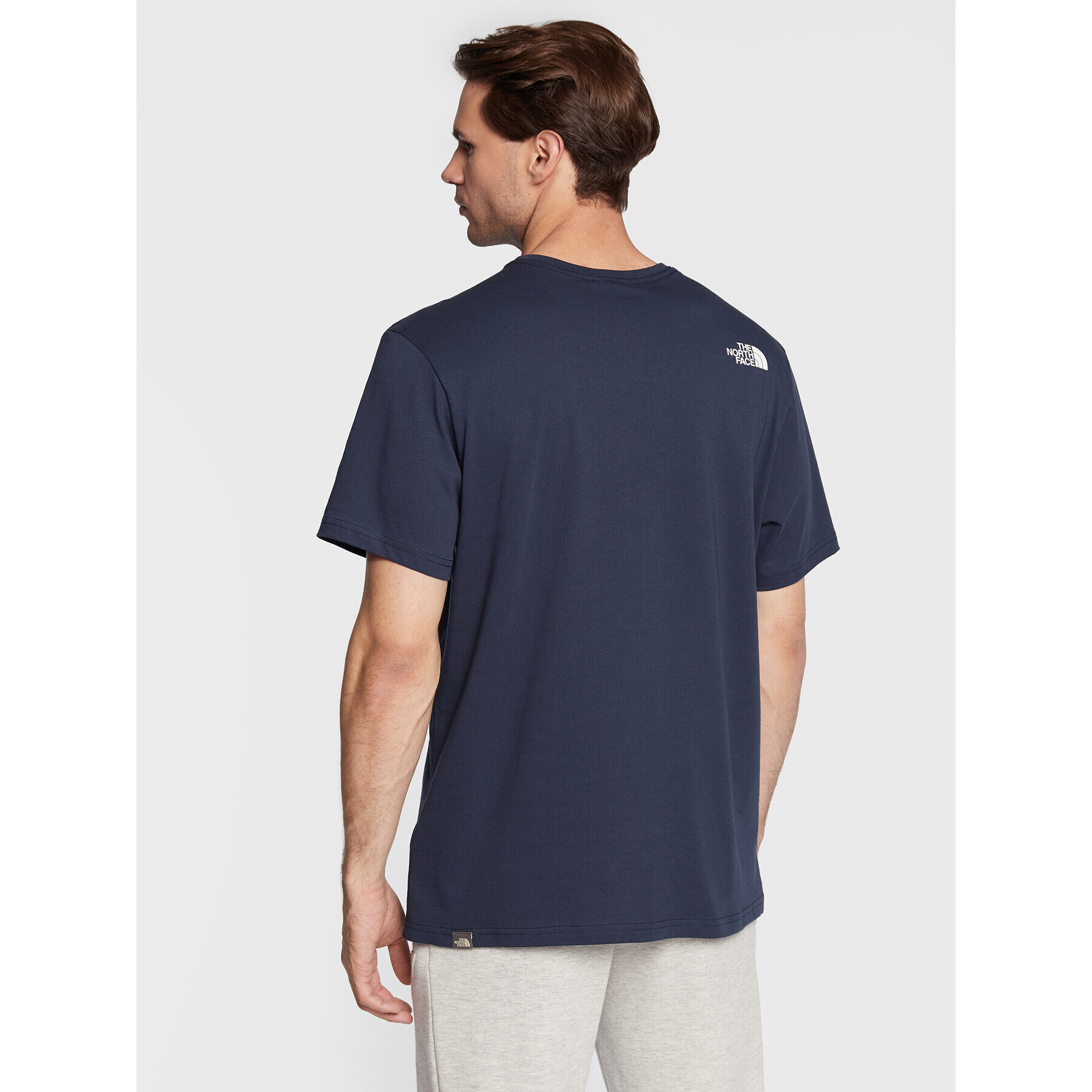 The North Face Tricou Easy NF0A2TX3 Bleumarin Regular Fit - Pled.ro