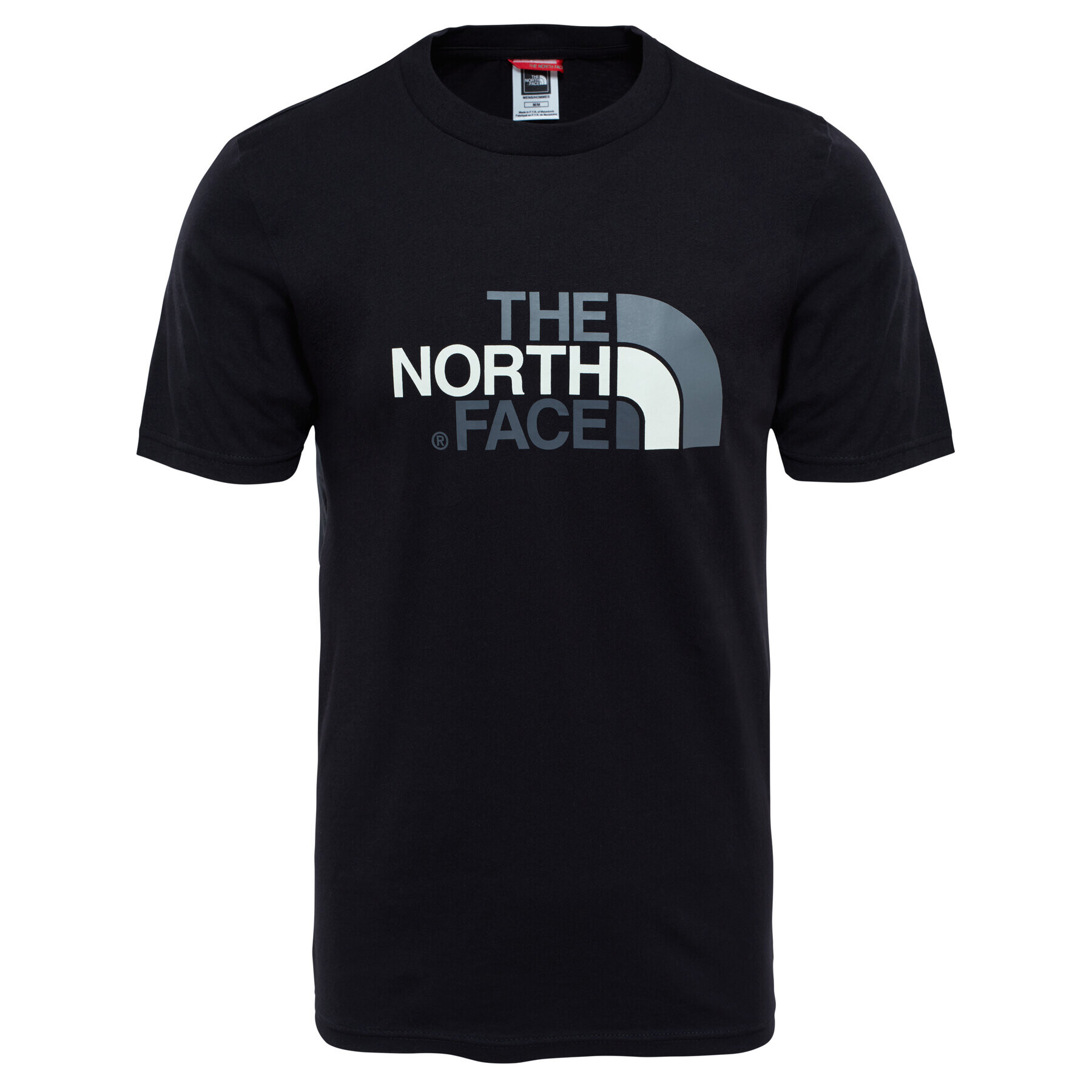 The North Face Tricou Easy NF0A2TX3 Negru Regular Fit - Pled.ro