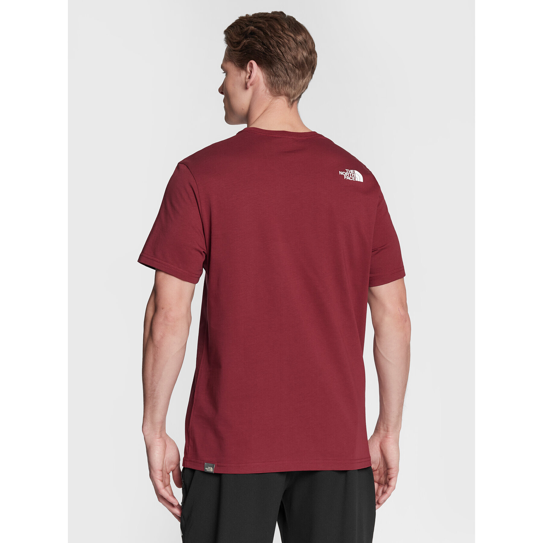 The North Face Tricou Easy NF0A2TX3 Vișiniu Regular Fit - Pled.ro