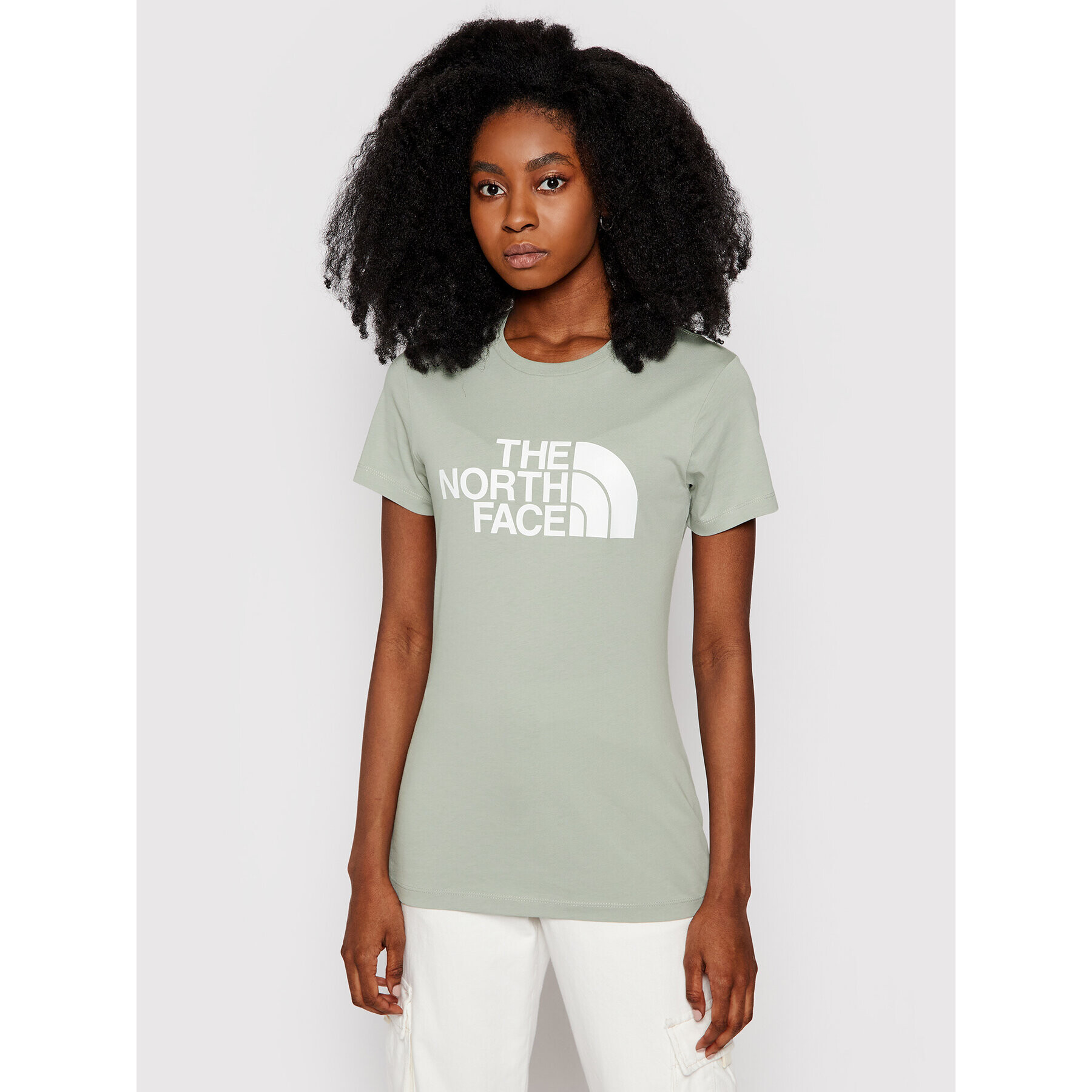 The North Face Tricou Easy NF0A4T1Q Verde Regular Fit - Pled.ro