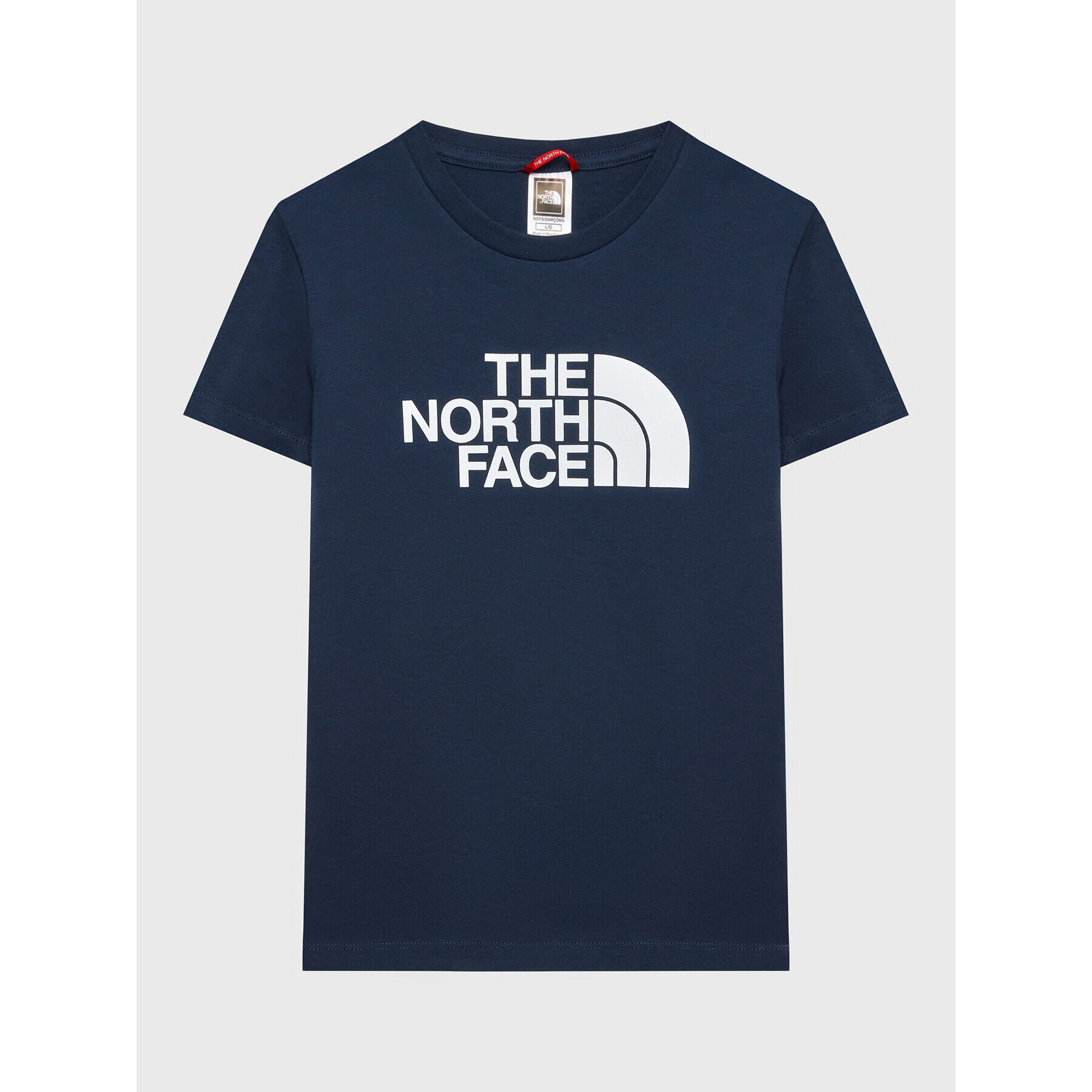 The North Face Tricou Easy NF0A82GH Bleumarin Regular Fit - Pled.ro