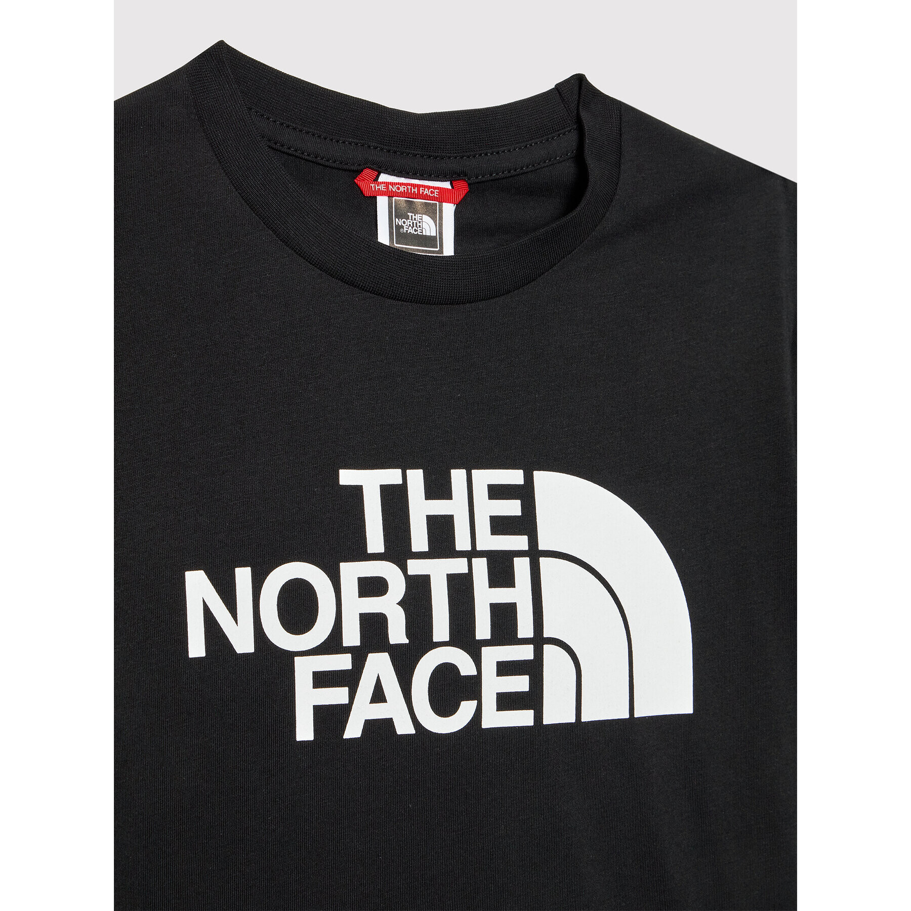 The North Face Tricou Easy Tee NF00A3P7 Negru Regular Fit - Pled.ro