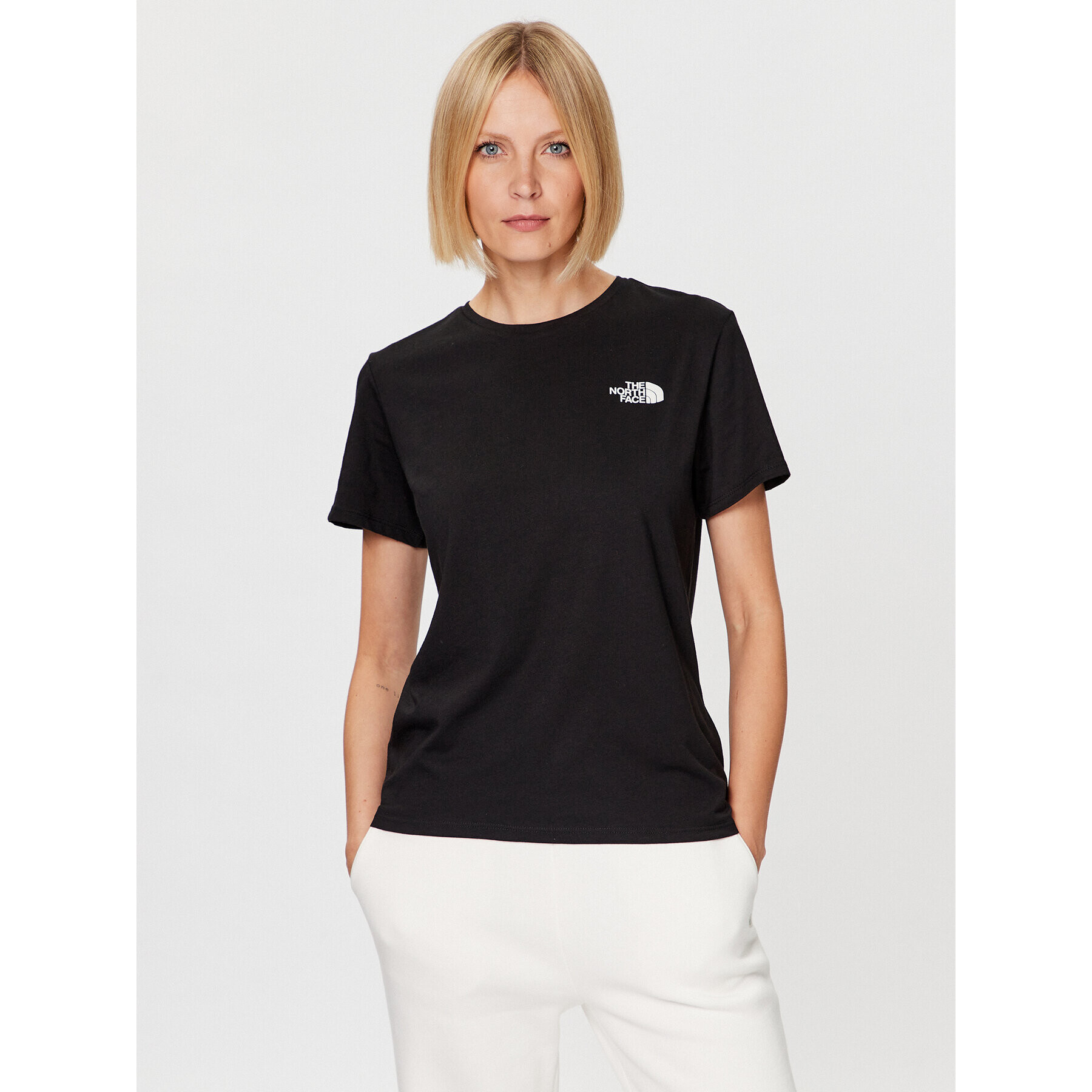 The North Face Tricou Foundation Graphic NF0A55B2 Negru Regular Fit - Pled.ro