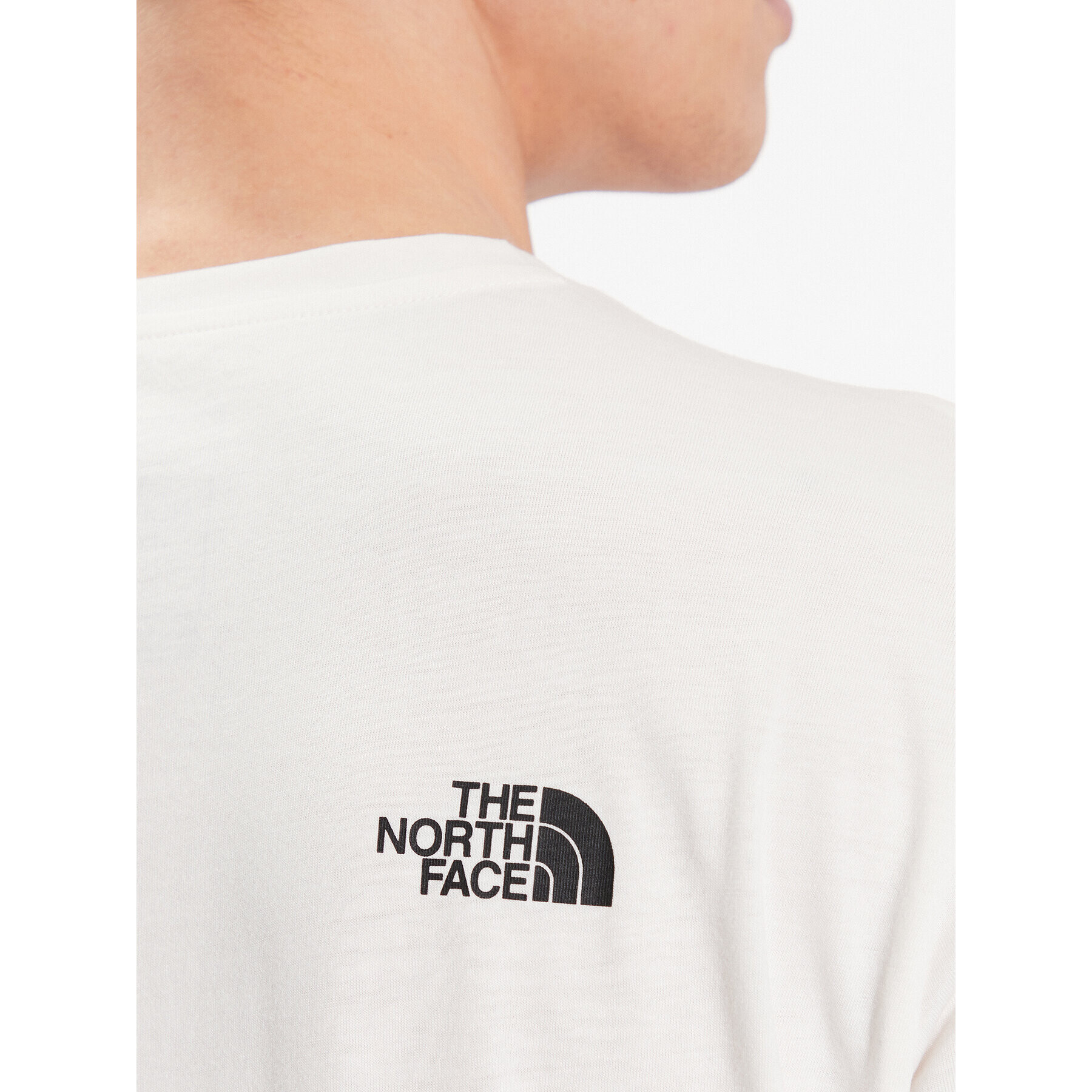 The North Face Tricou Foundation Graphic NF0A55EF Écru Regular Fit - Pled.ro