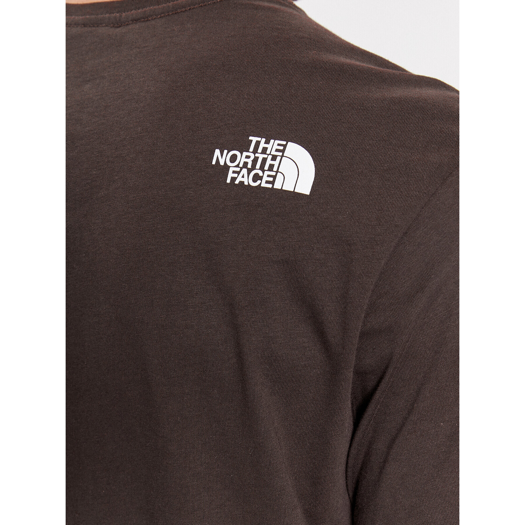 The North Face Tricou M S/S Easy Tee - EuNF0A2TX3KOT1 Maro Regular Fit - Pled.ro