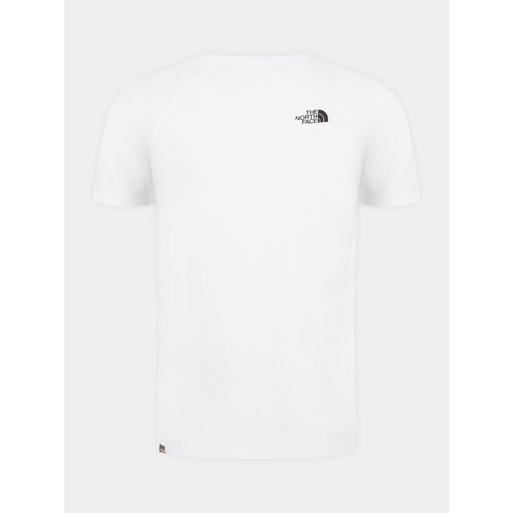 The North Face Tricou M S/S Raglan Redbox Tee - EuNF0A3BQOFN41 Alb Regular Fit - Pled.ro