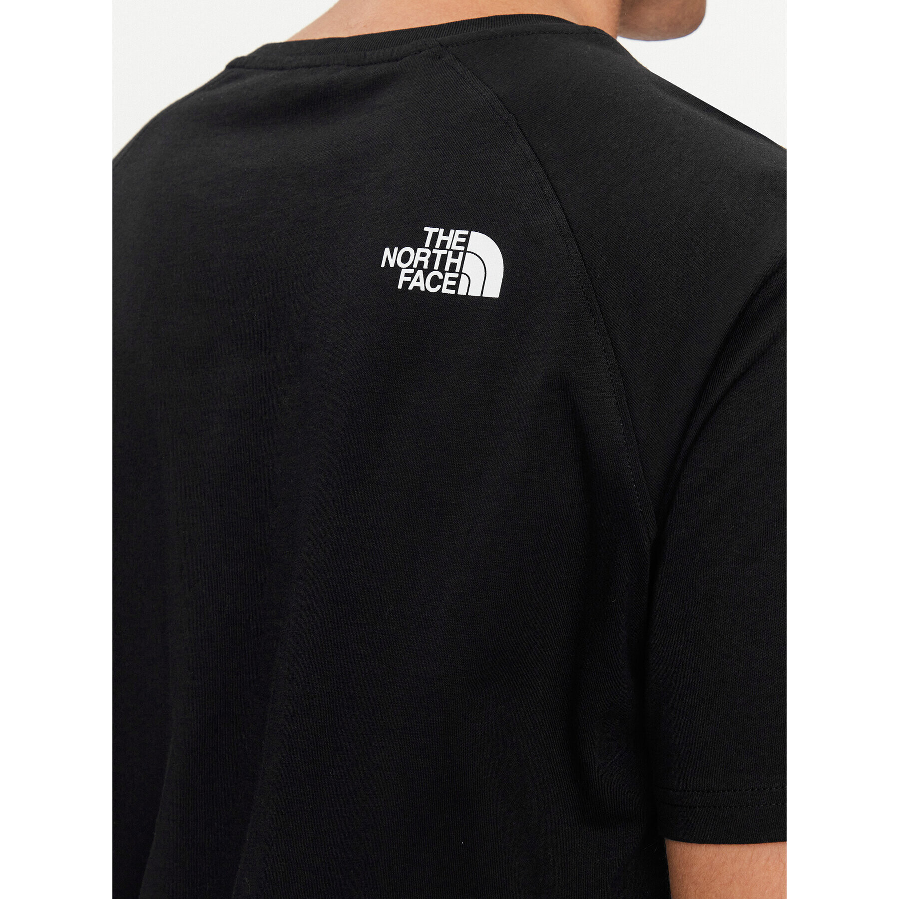 The North Face Tricou M S/S Raglan Redbox Tee - EuNF0A3BQOKY41 Negru Regular Fit - Pled.ro