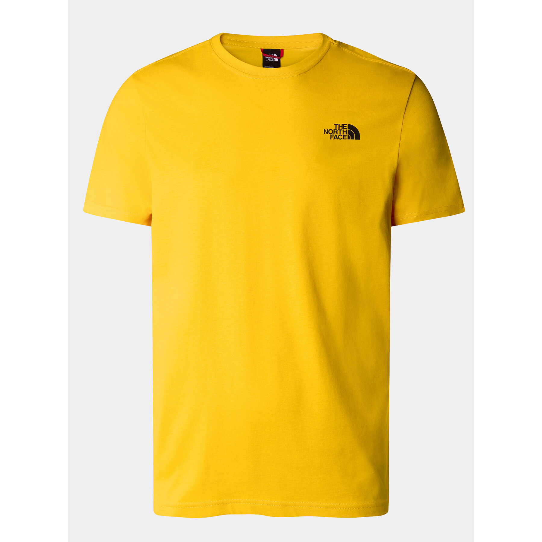 The North Face Tricou M S/S Redbox Tee - EuNF0A2TX256P1 Galben Regular Fit - Pled.ro