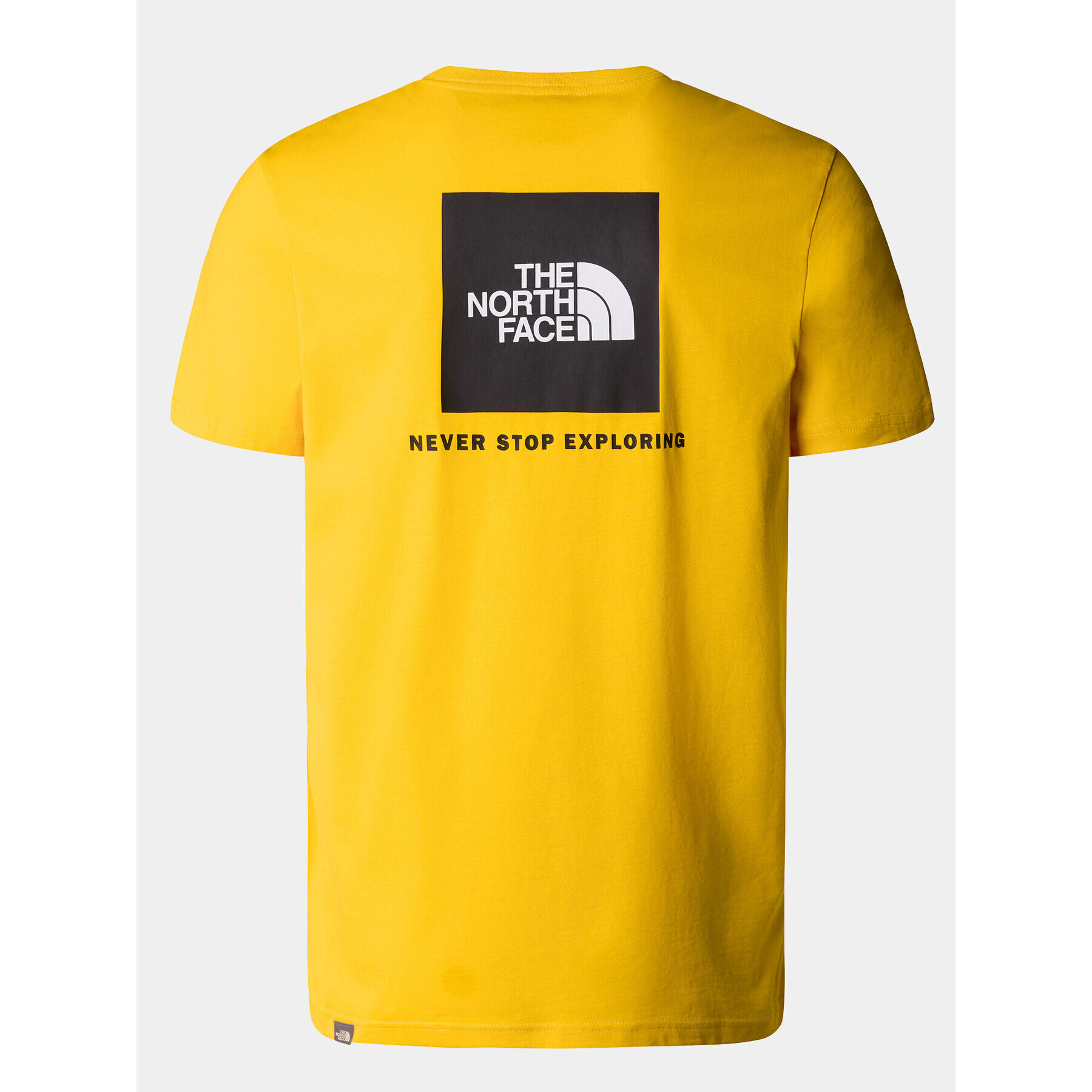 The North Face Tricou M S/S Redbox Tee - EuNF0A2TX256P1 Galben Regular Fit - Pled.ro