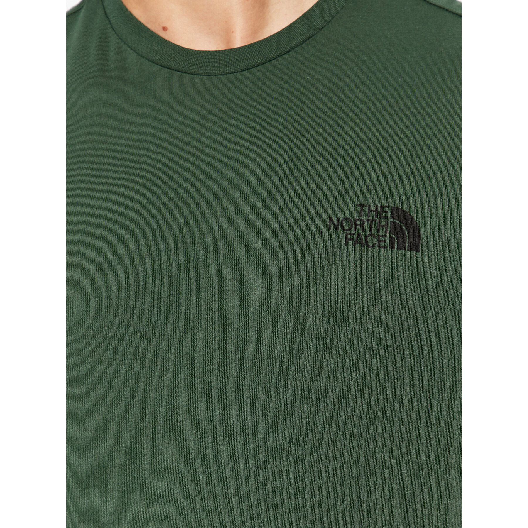 The North Face Tricou M S/S Simple Dome Tee - EuNF0A2TX5I0P1 Verde Regular Fit - Pled.ro