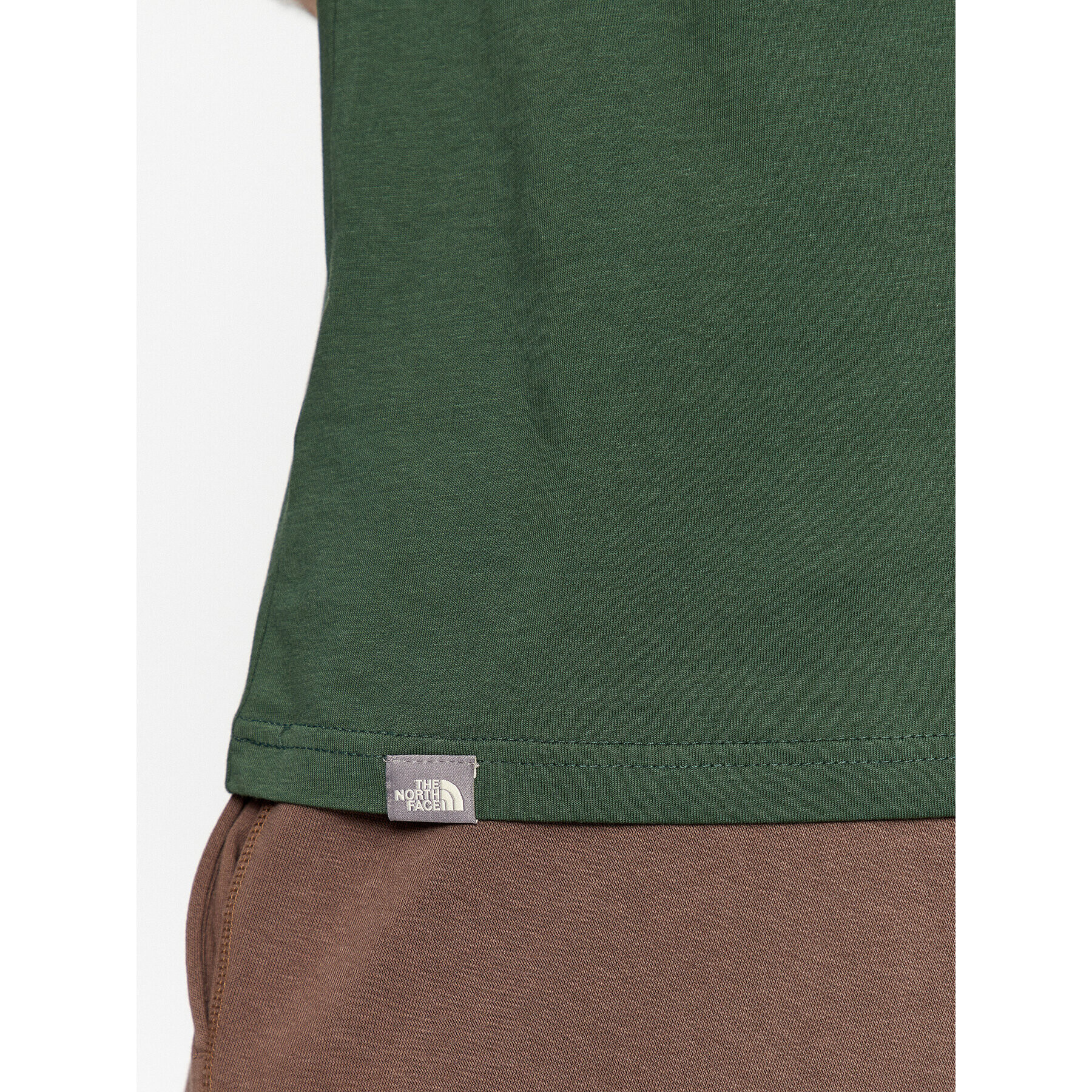 The North Face Tricou M S/S Simple Dome Tee - EuNF0A2TX5I0P1 Verde Regular Fit - Pled.ro