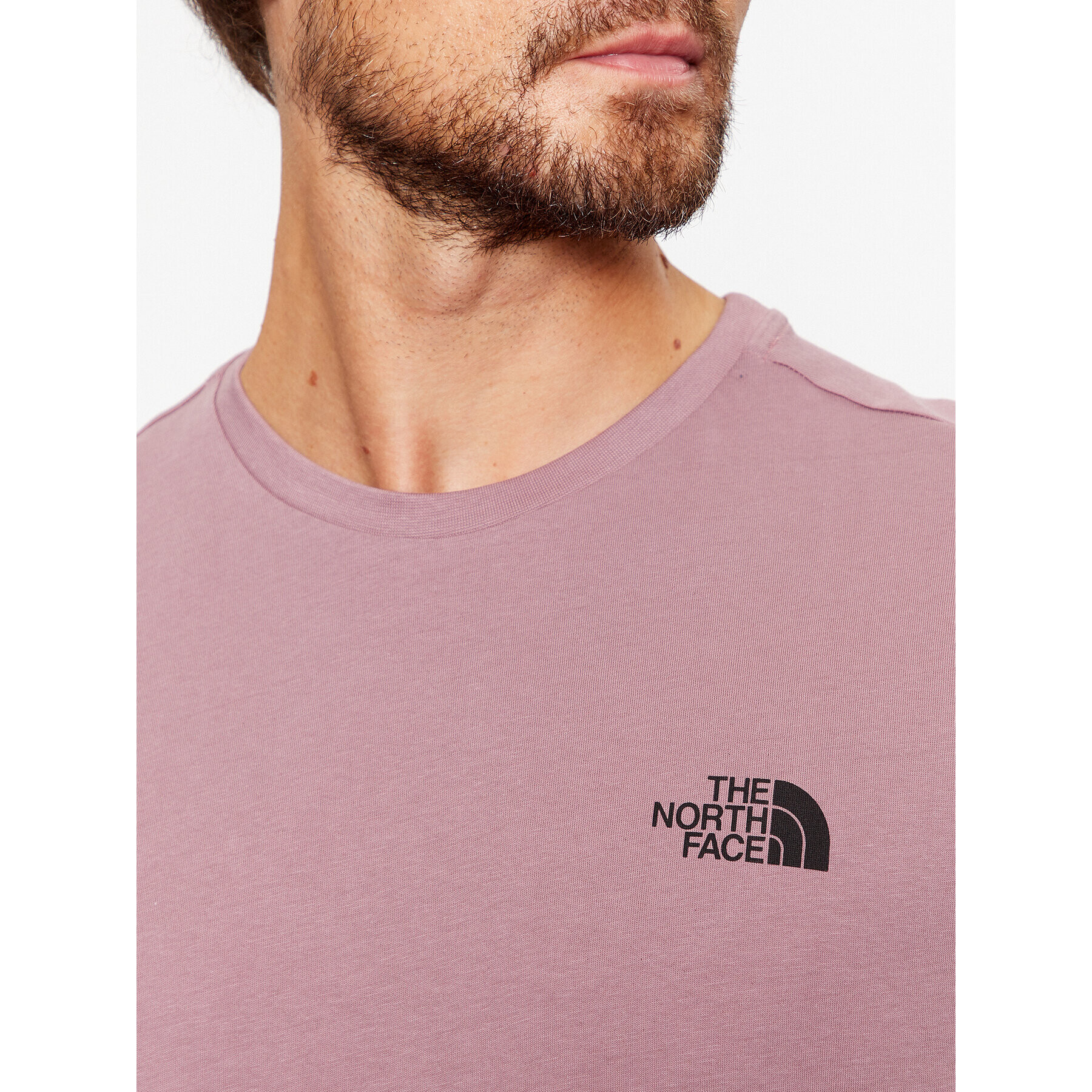 The North Face Tricou M S/S Simple Dome Tee - EuNF0A2TX5I0V1 Gri Regular Fit - Pled.ro