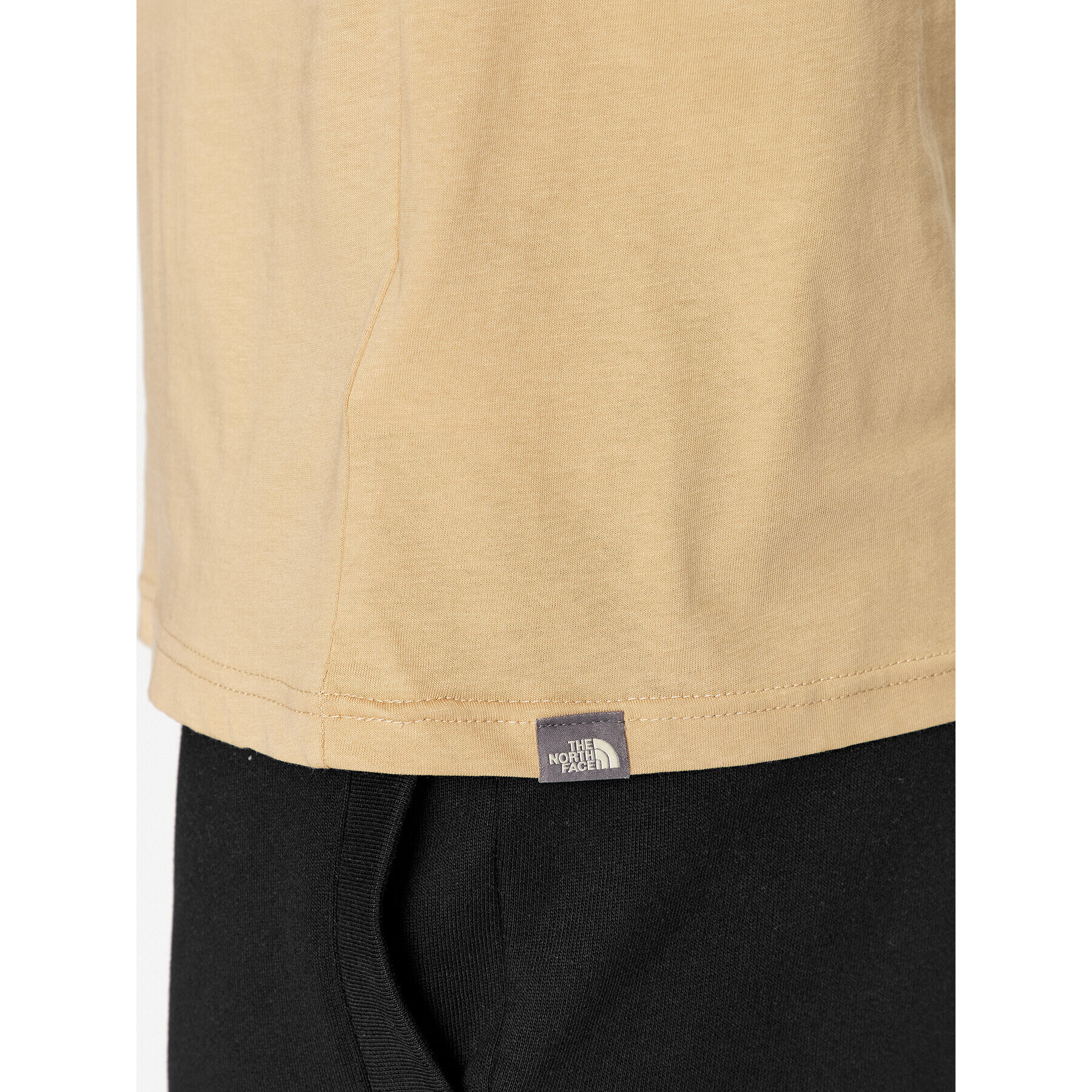 The North Face Tricou M S/S Simple Dome Tee - EuNF0A2TX5LK51 Bej Regular Fit - Pled.ro