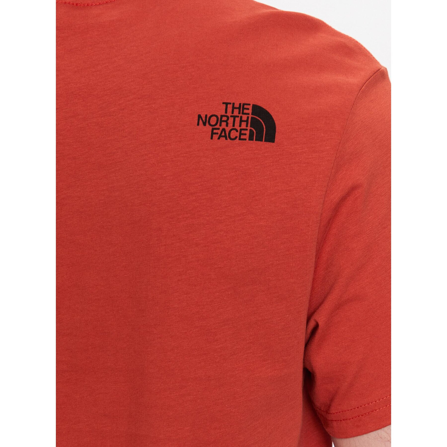 The North Face Tricou Mountain Line NF0A7X1N Portocaliu Regular Fit - Pled.ro