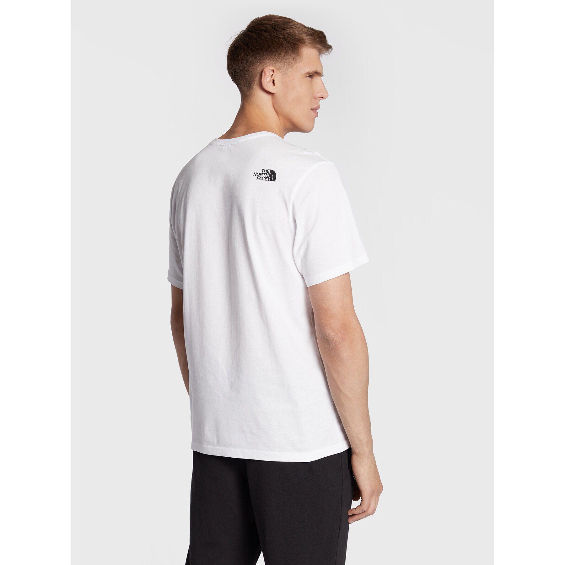 The North Face Tricou Never Stop Exploring NF0A7X1M Alb Regular Fit - Pled.ro