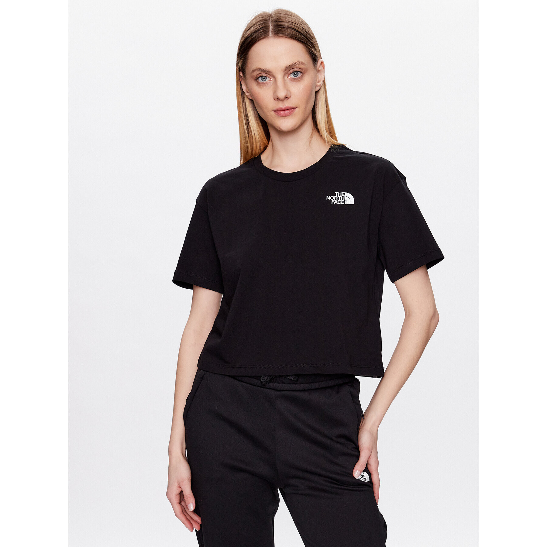 The North Face Tricou NF0A4SYC Negru Regular Fit - Pled.ro