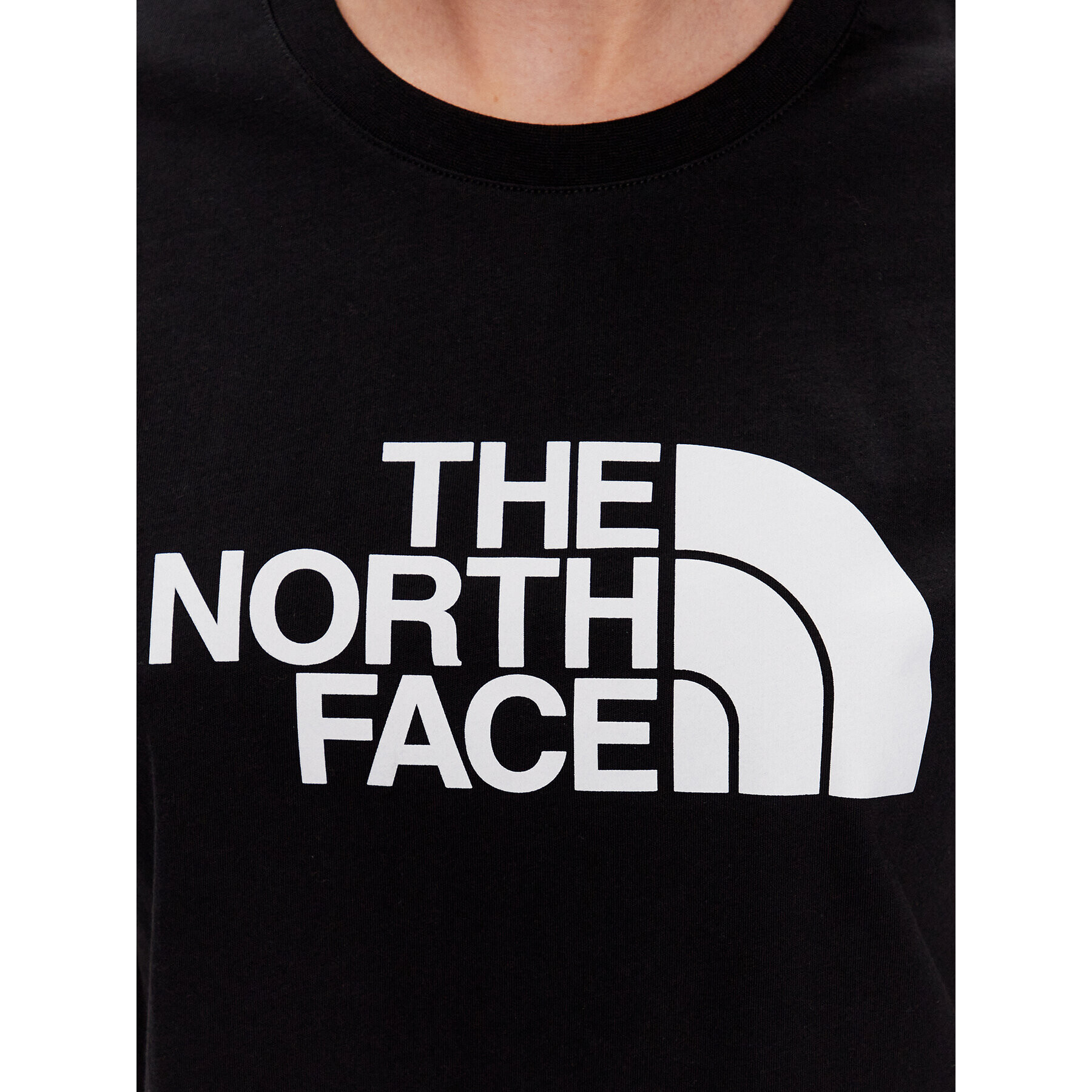 The North Face Tricou NF0A4T1R Negru Cropped Fit - Pled.ro