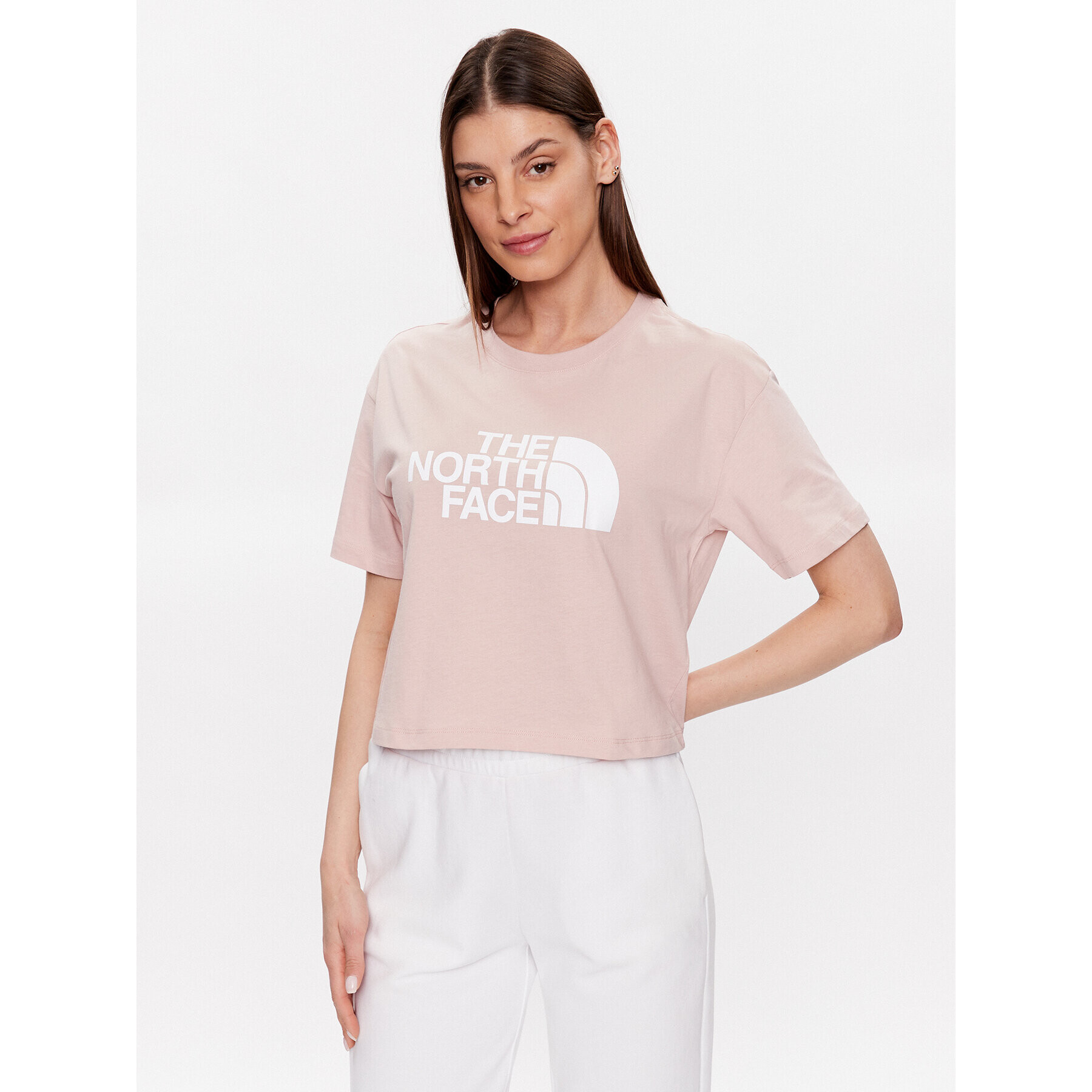 The North Face Tricou NF0A4T1R Roz Cropped Fit - Pled.ro